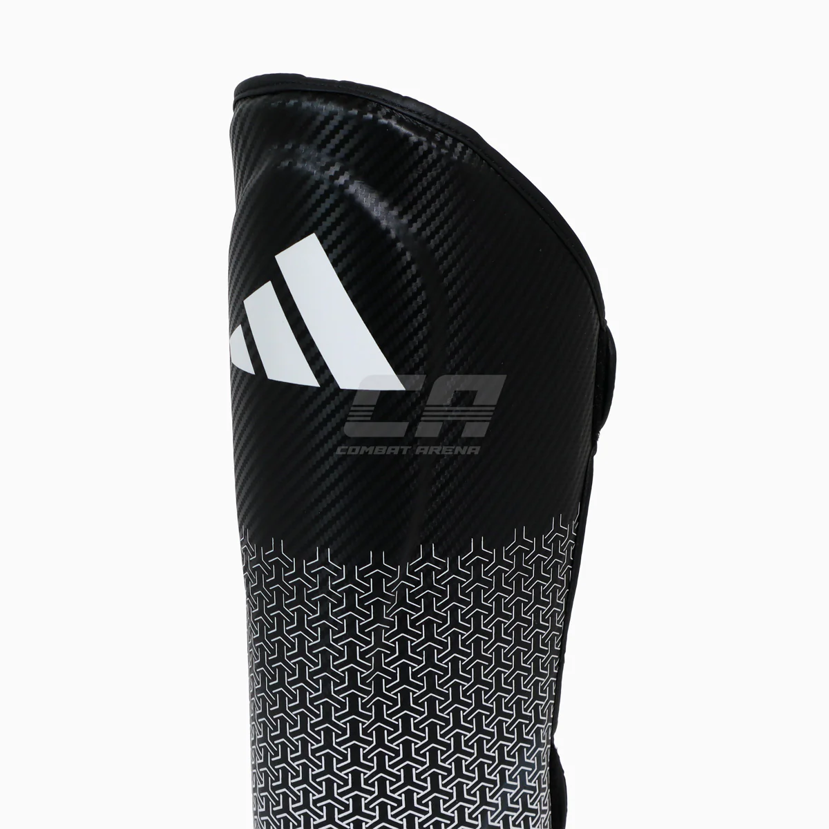 Protège-tibias avec semelle Adidas Pro Kickboxing WAKO Noir-blanc  - Image 3