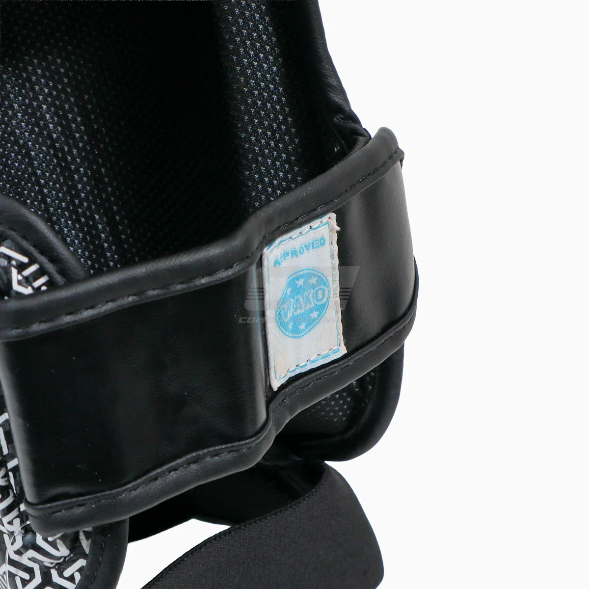 Protège-tibias avec semelle Adidas Pro Kickboxing WAKO Noir-blanc  - Image 8