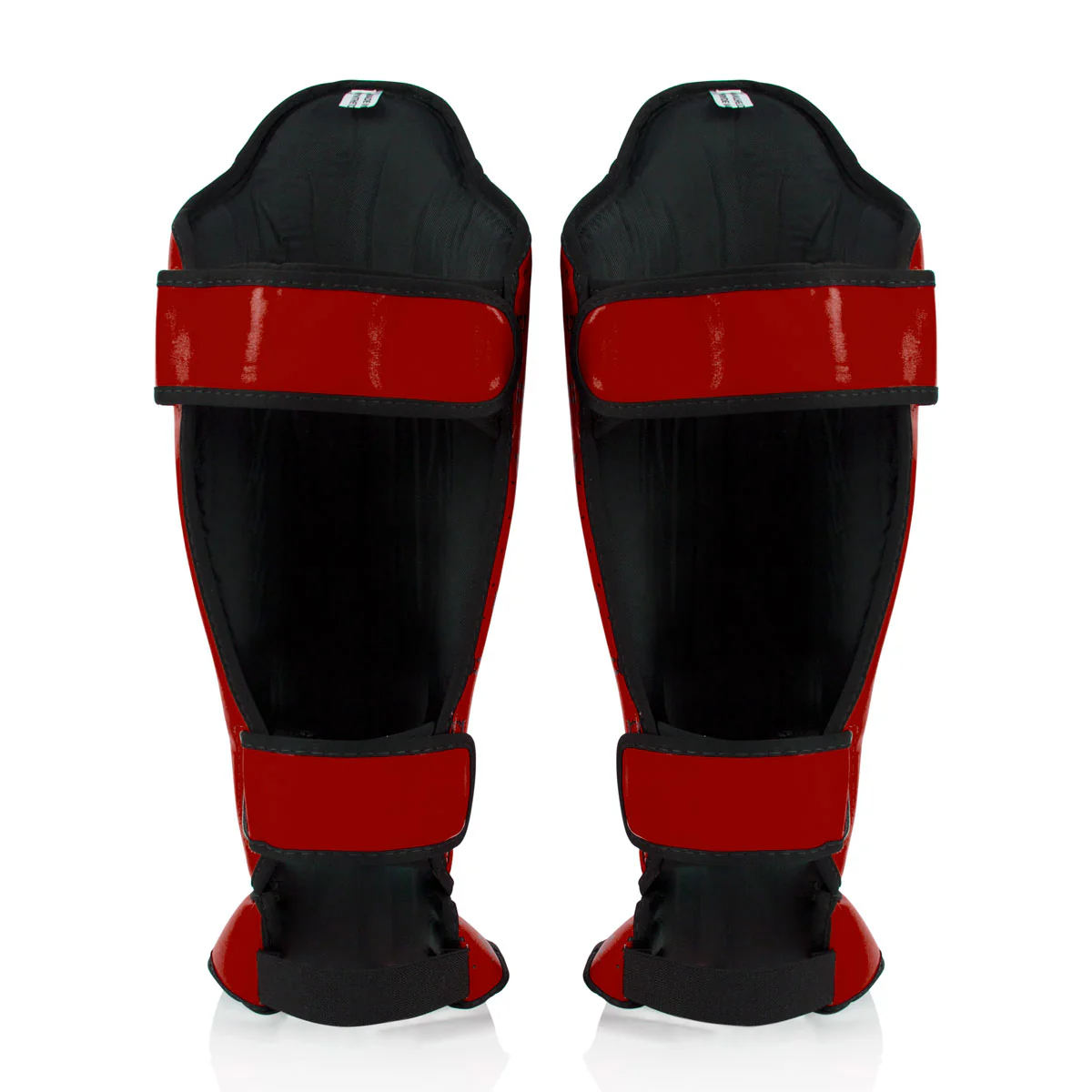 Protège-tibias Fairtex Compétition SP5 avec repose-pieds Rouge  - Image 4