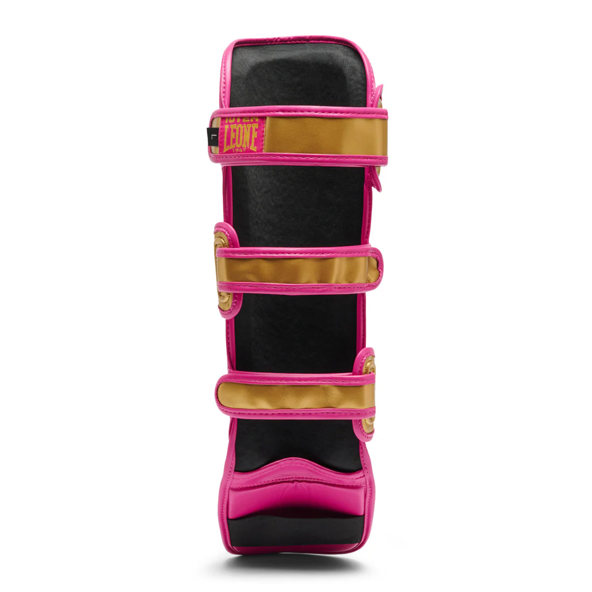 Protège-tibias Leone Iuter PT01IU avec pare-pieds Fuchsia  - Image 4