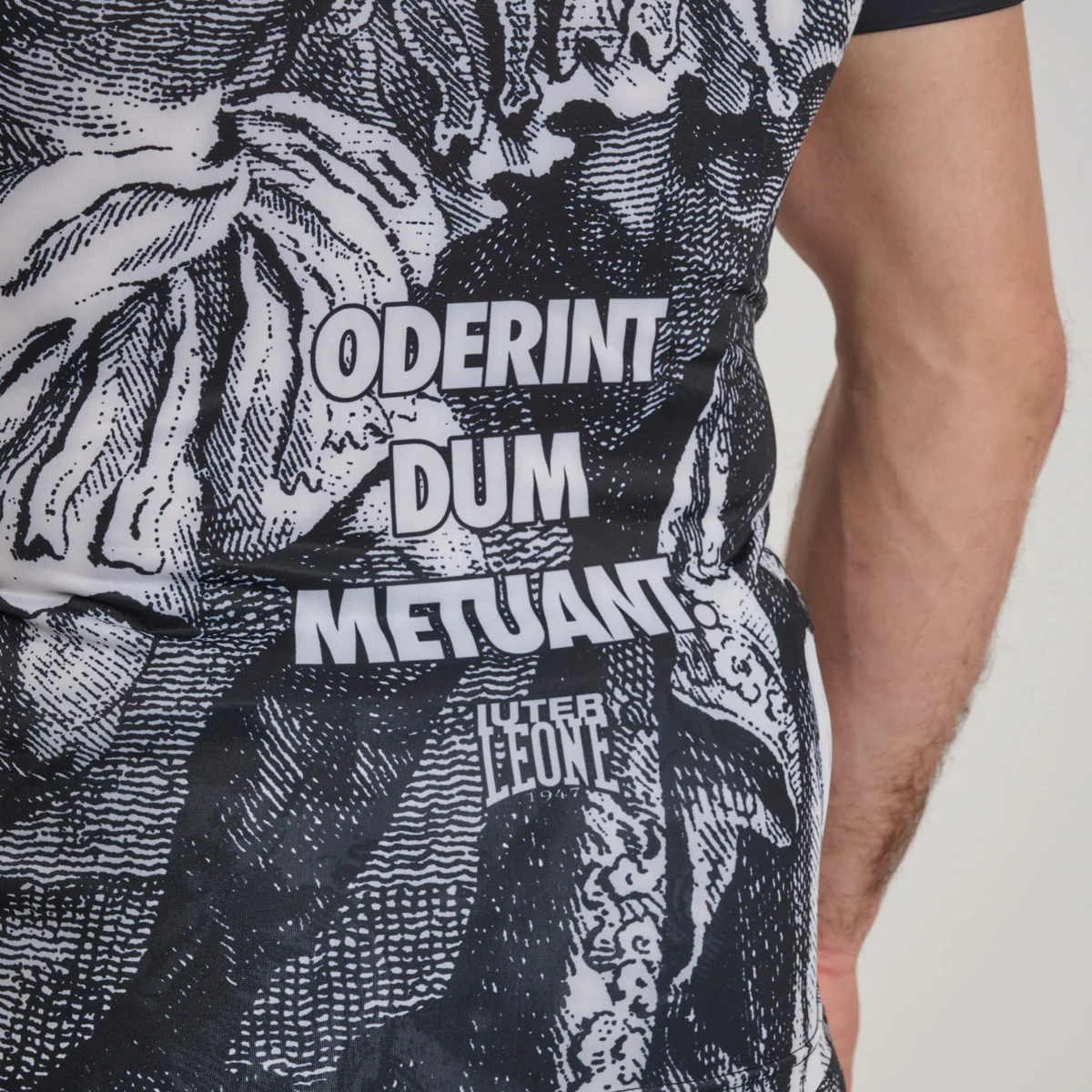 Rashguard Leone IUTER Barbed Wire AB06IU Noir  - Image 6