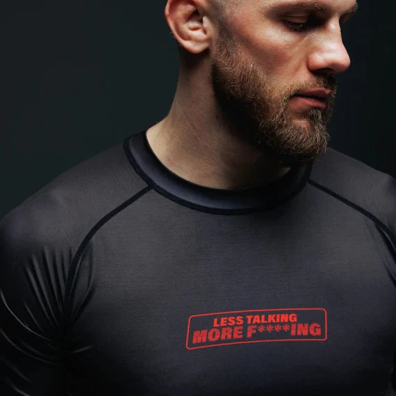 Rashguard Manto Fighting manches courtes Noir  - Image 5