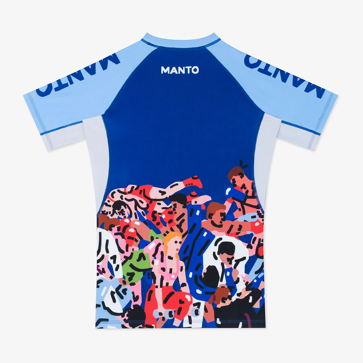 Rashguard Manto Gym 3.0 manches courtes Bleu  - Image 2