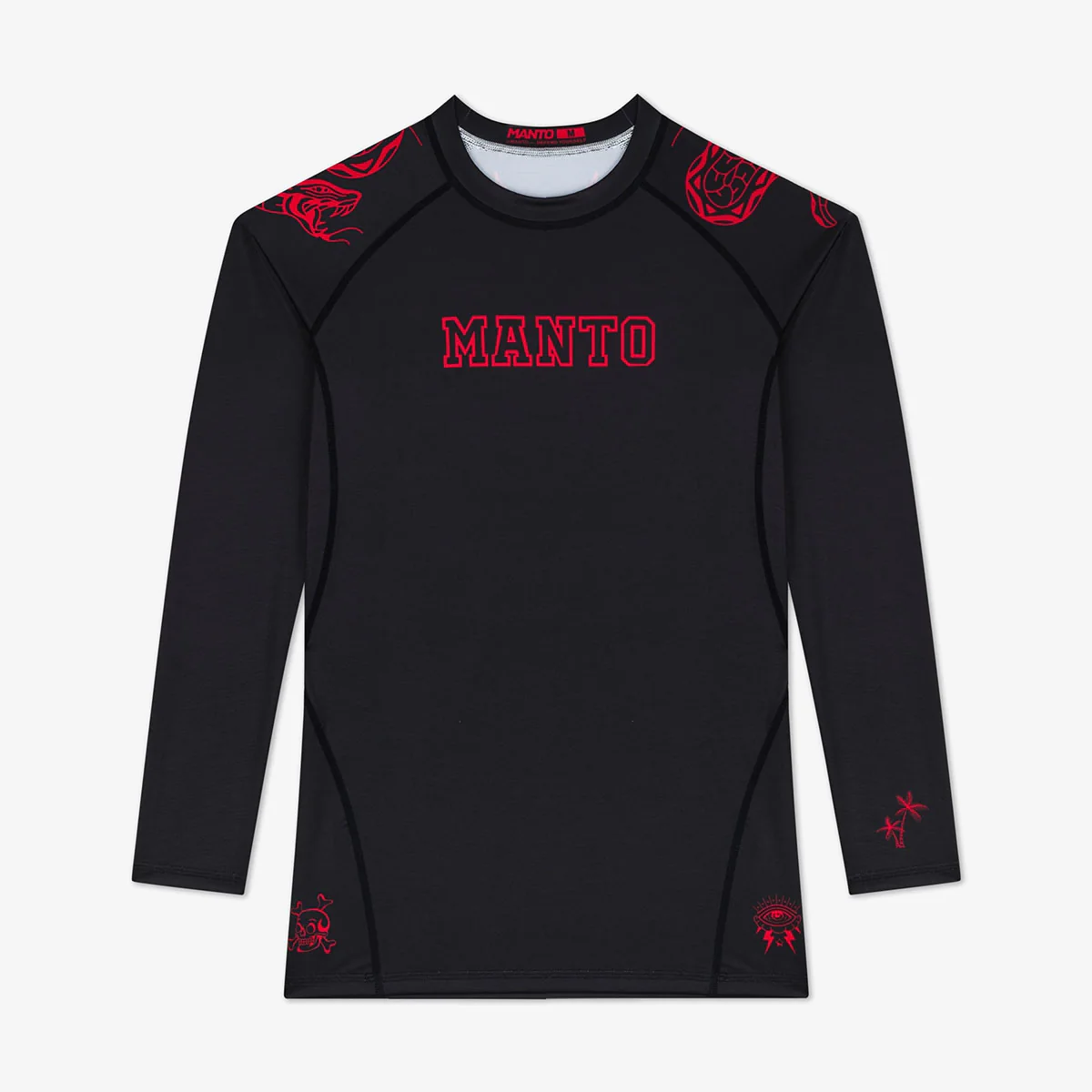 Rashguard Manto Miko manches longues Noir 