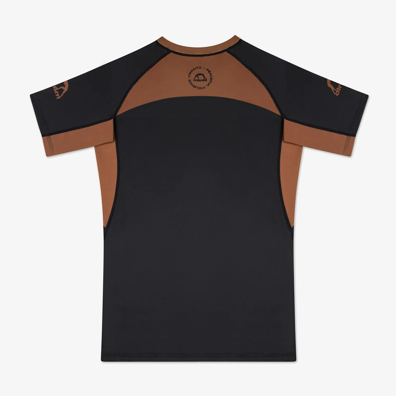 Rashguard Manto Ranked 25 manches courtes Marron  - Image 2