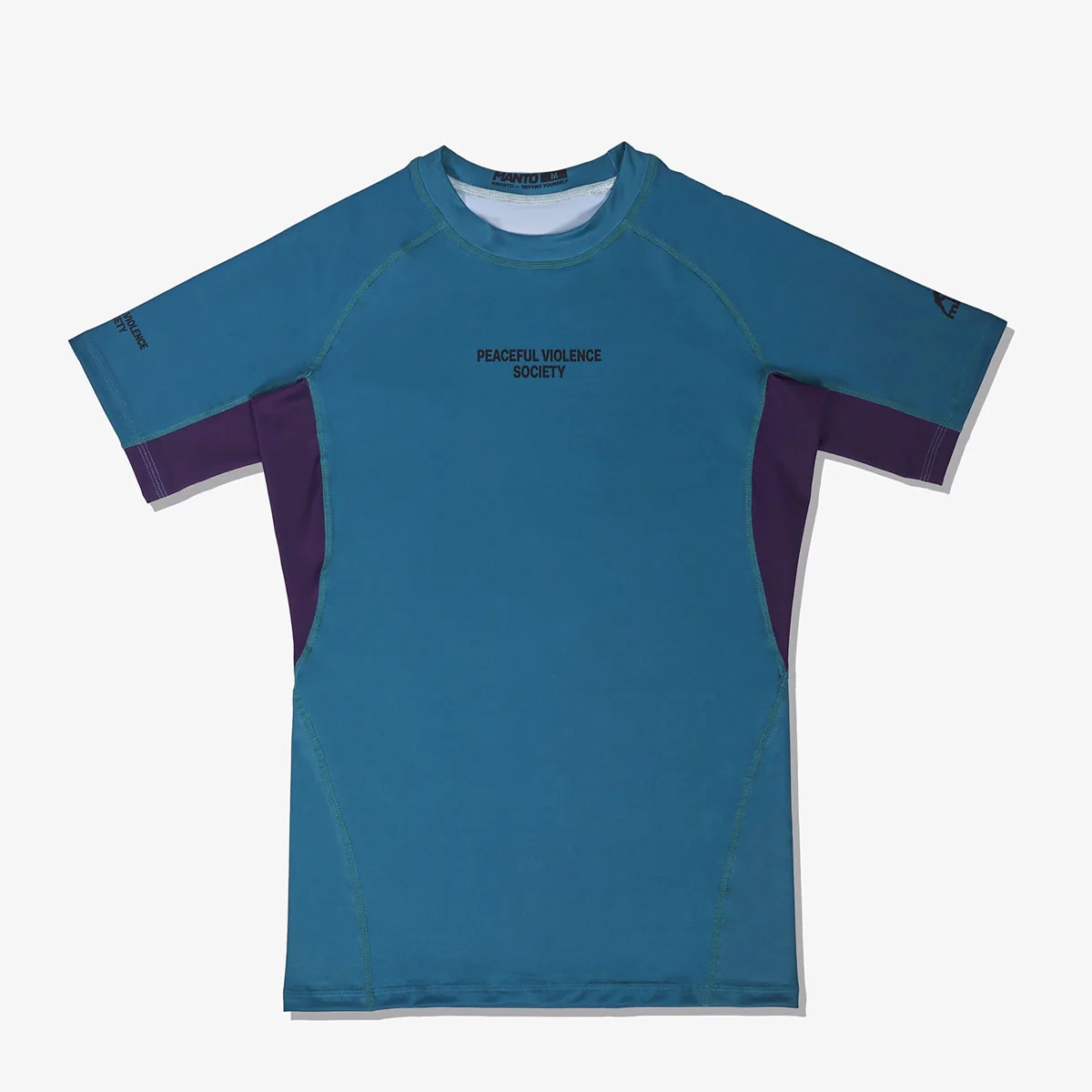 Rashguard Manto Society manches courtes Vert - Image 2