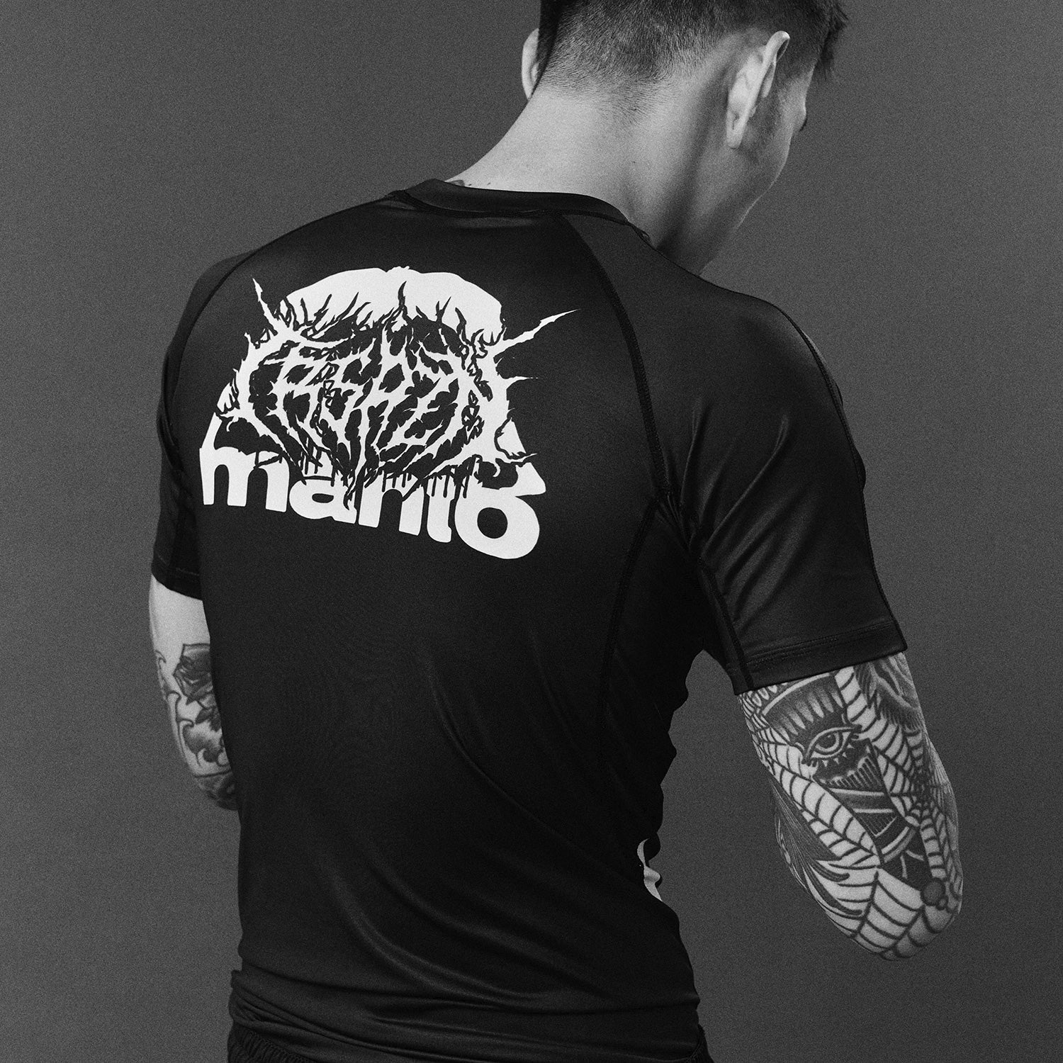 Rashguard Manto Treasure Zone manches courtes noir  - Image 5