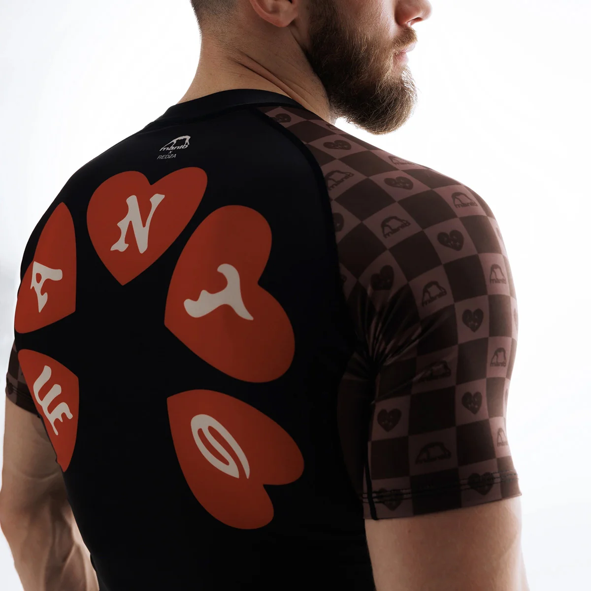 Rashguard Manto Tuff Luv manches courtes noir  - Image 7