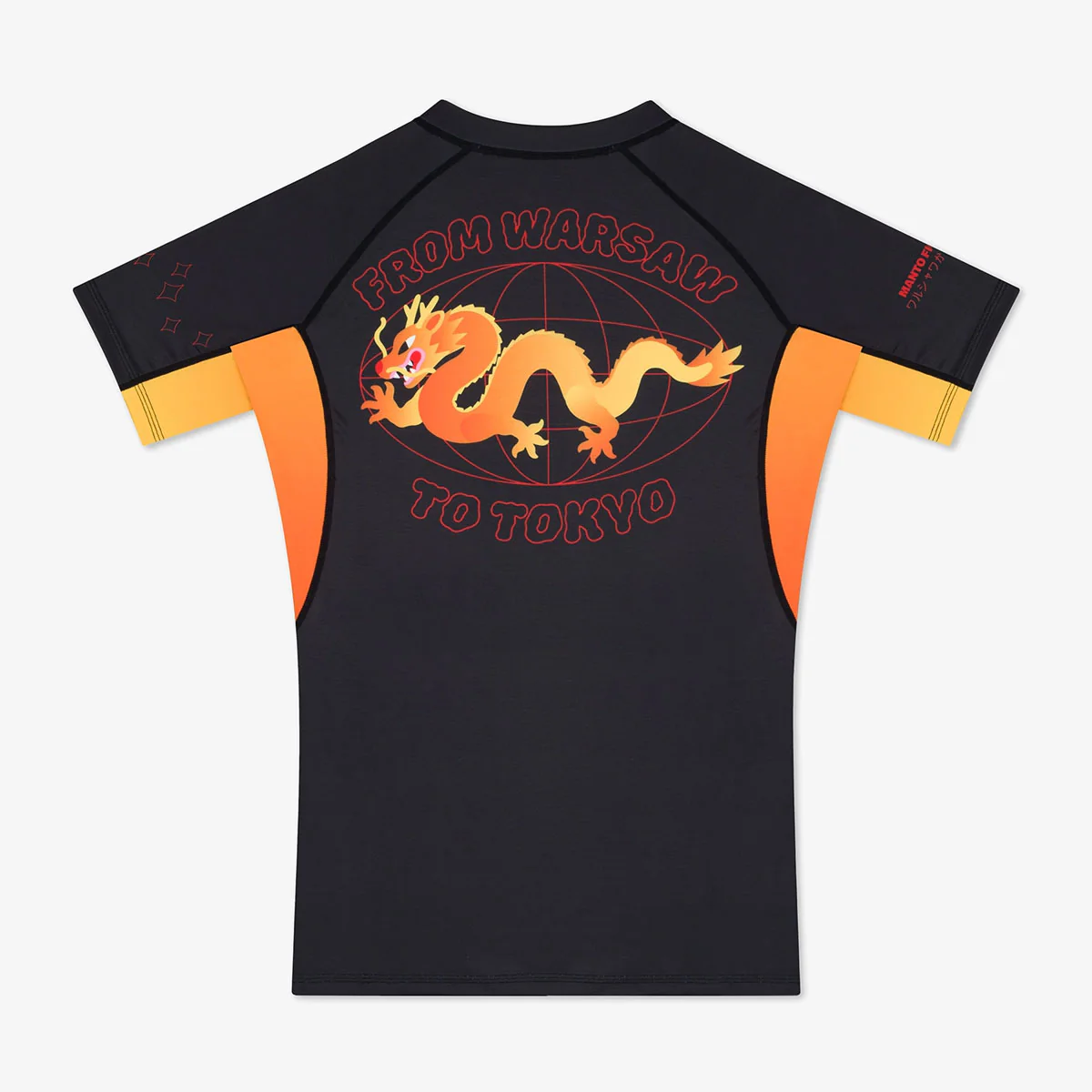 Rashguard Manto Varsovie À Tokyo manches courtes Noir  - Image 2