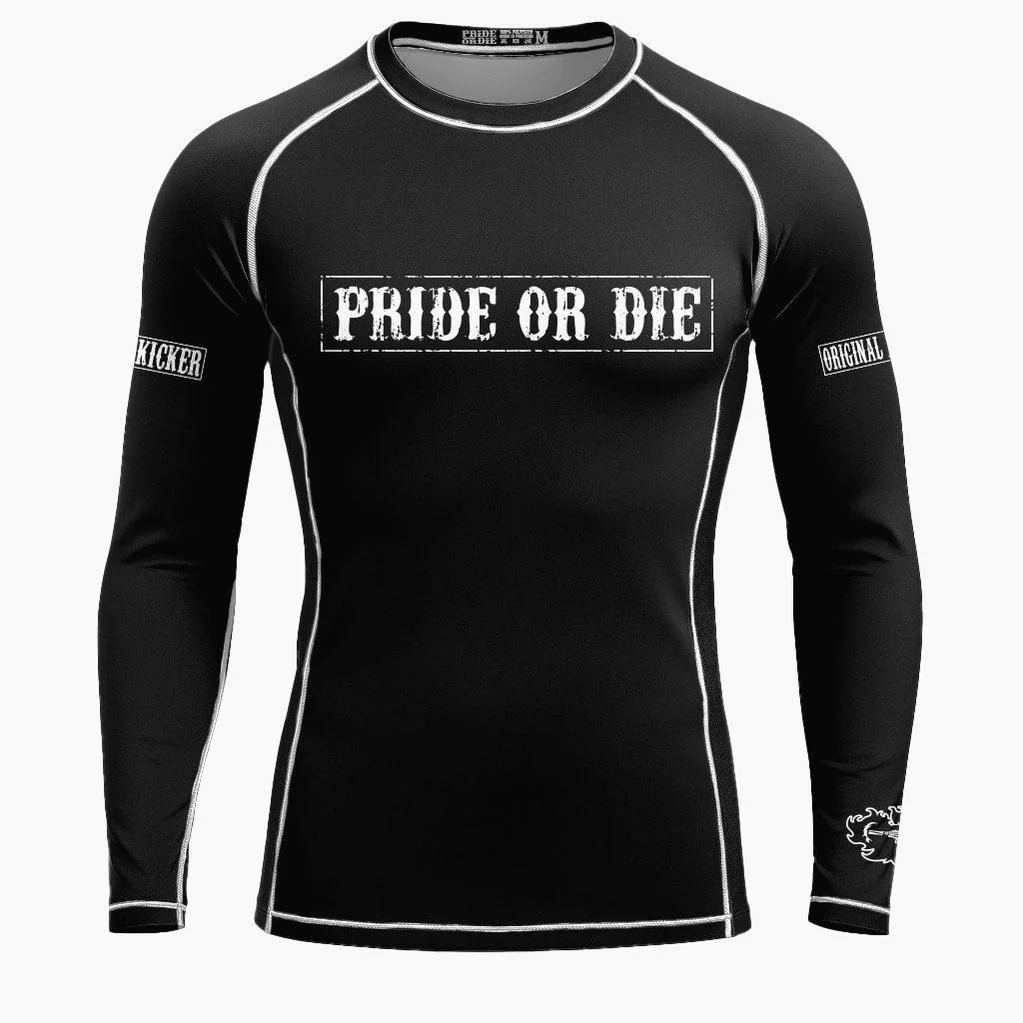 Rashguard Pride or Die Fight Club manches longues  - Image 2