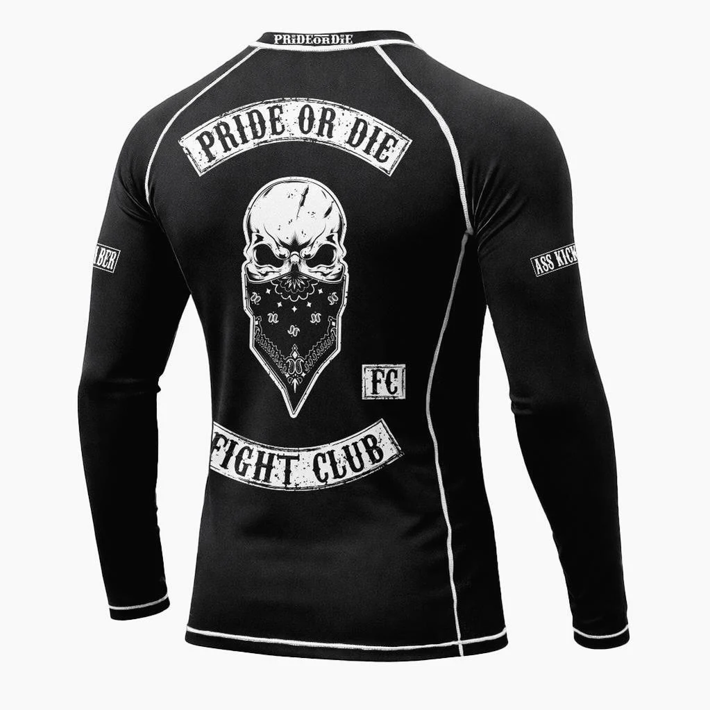 Rashguard Pride or Die Fight Club manches longues  - Image 4