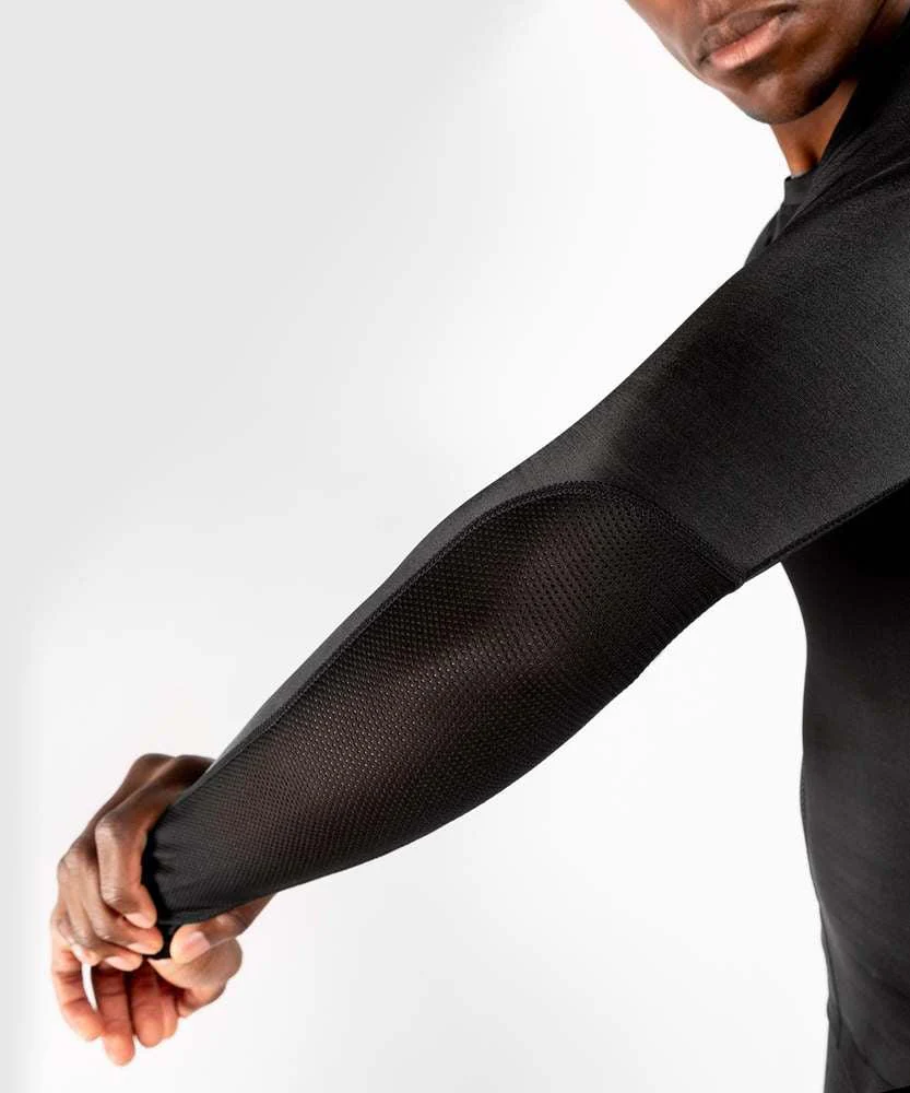 Rashguard Venum G-Fit Noir-or manches longues  - Image 4
