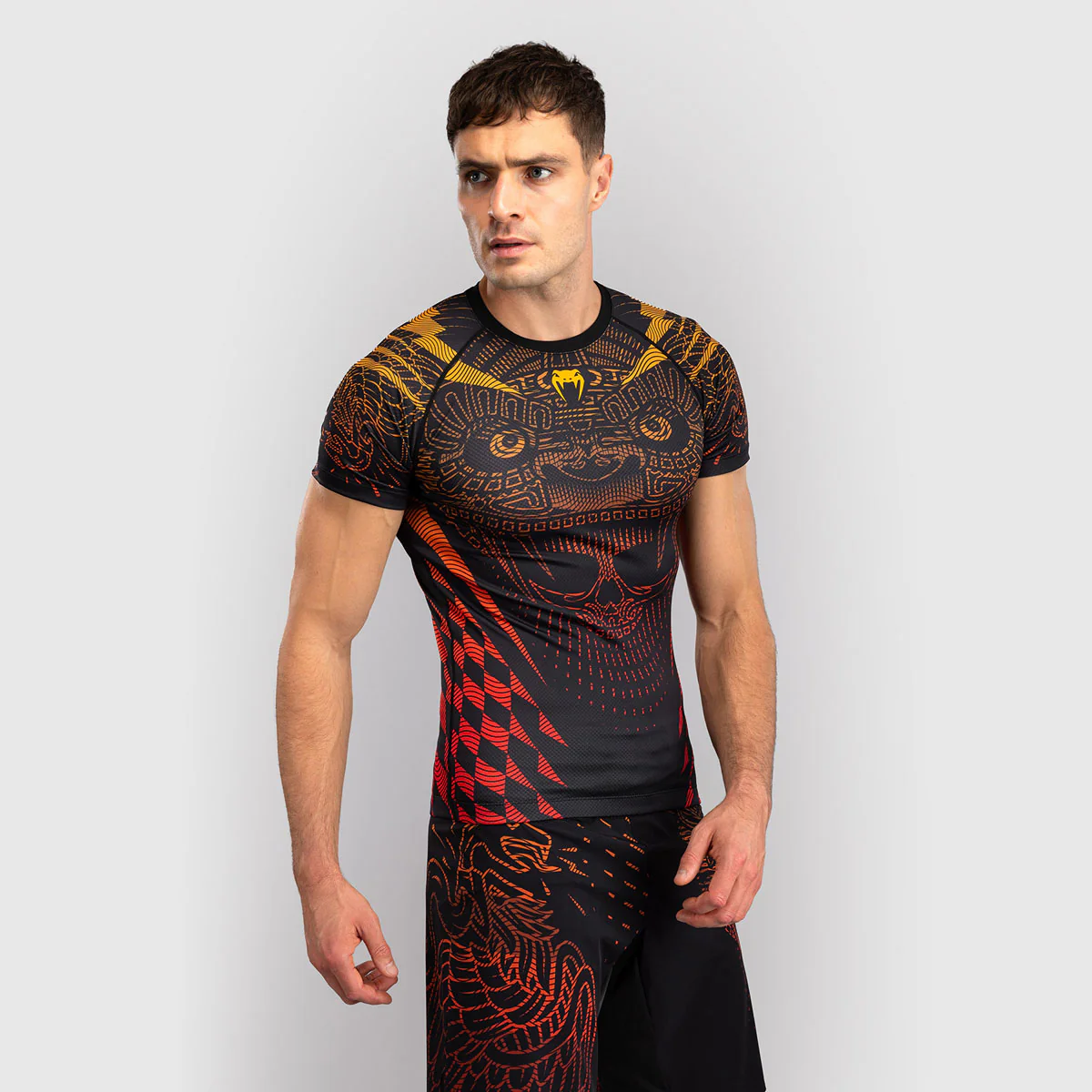 Rashguard Venum Quetzal Fury manches courtes Noir-rouge  - Image 3