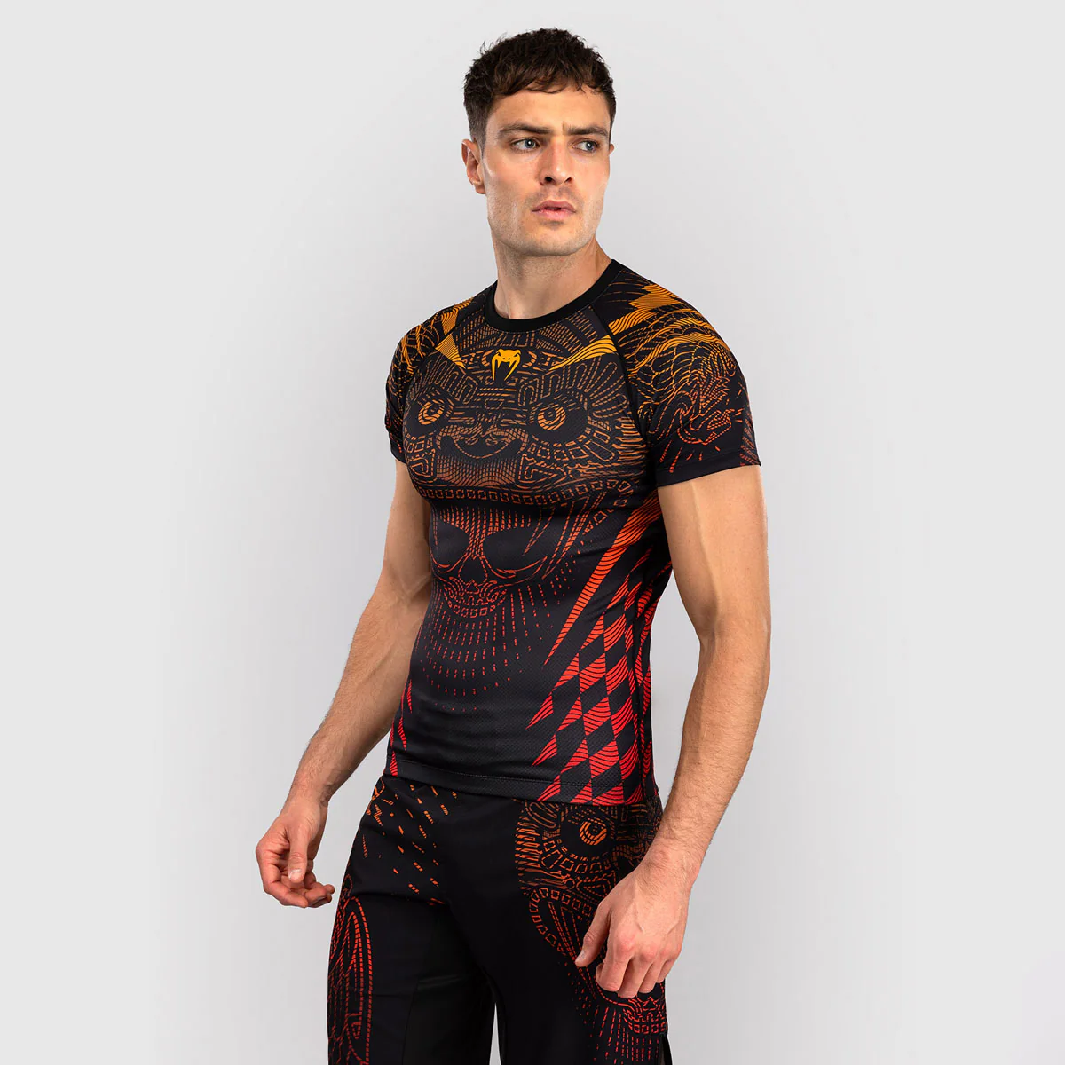 Rashguard Venum Quetzal Fury manches courtes Noir-rouge  - Image 4