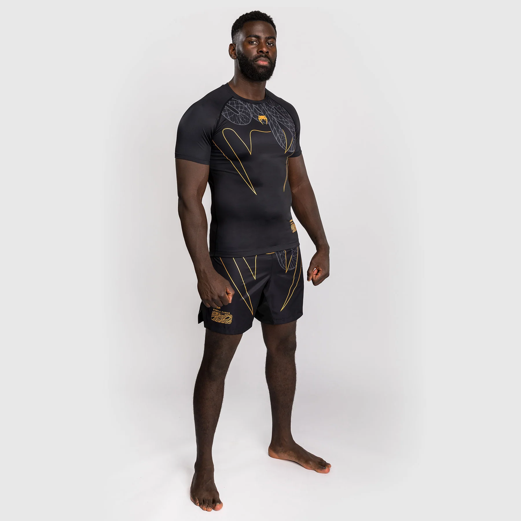 Rashguard Venum Serpenti manches courtes Noir  - Image 4
