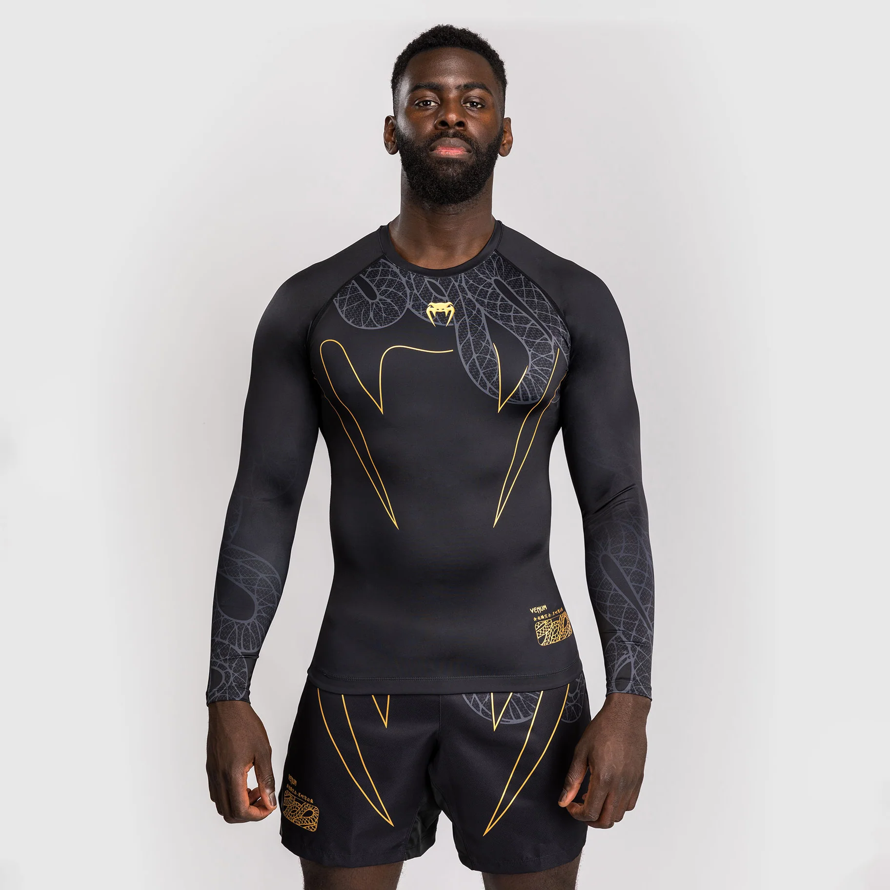 Rashguard Venum Serpenti manches longues Noir