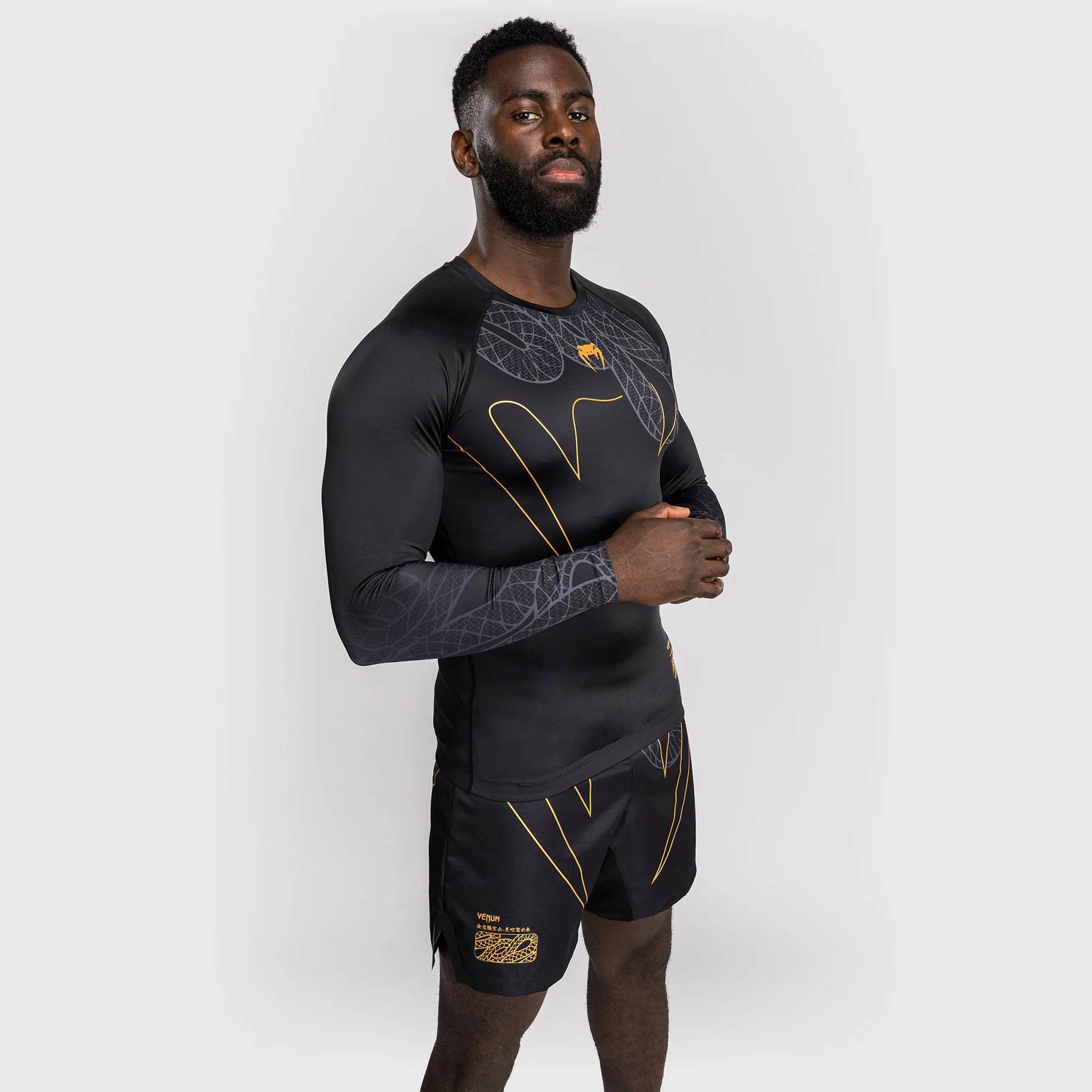 Rashguard Venum Serpenti manches longues Noir - Image 4