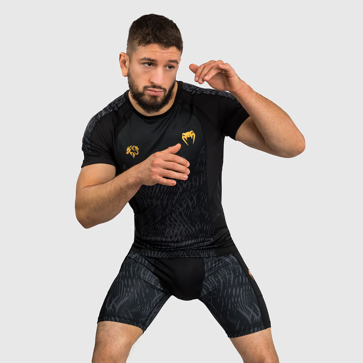 Rashguard Venum x Chimaev Wild Borz manches courtes Noir  - Image 4