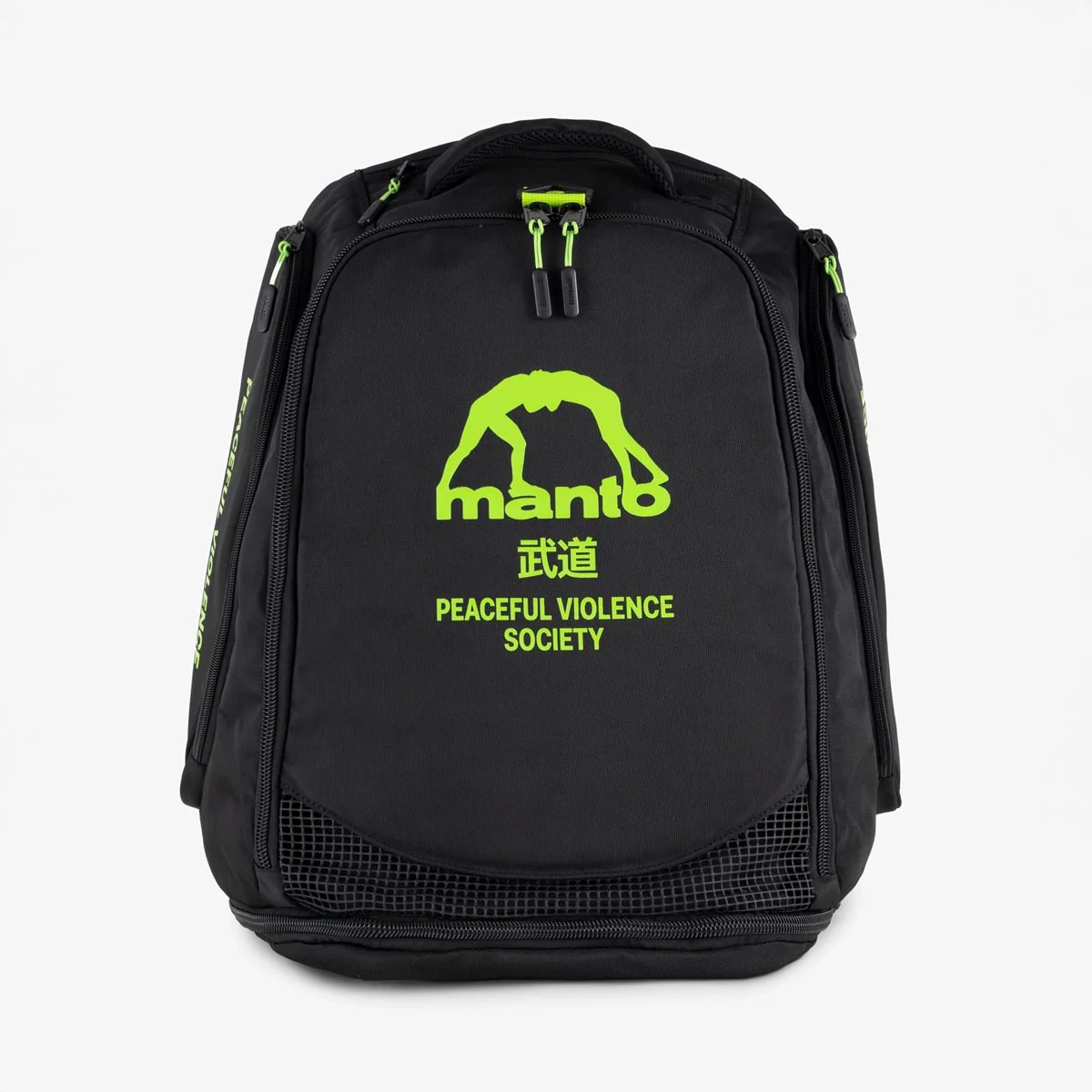 Sac à dos Manto SOCIETY Convertible XL Noir-vert  - Image 3