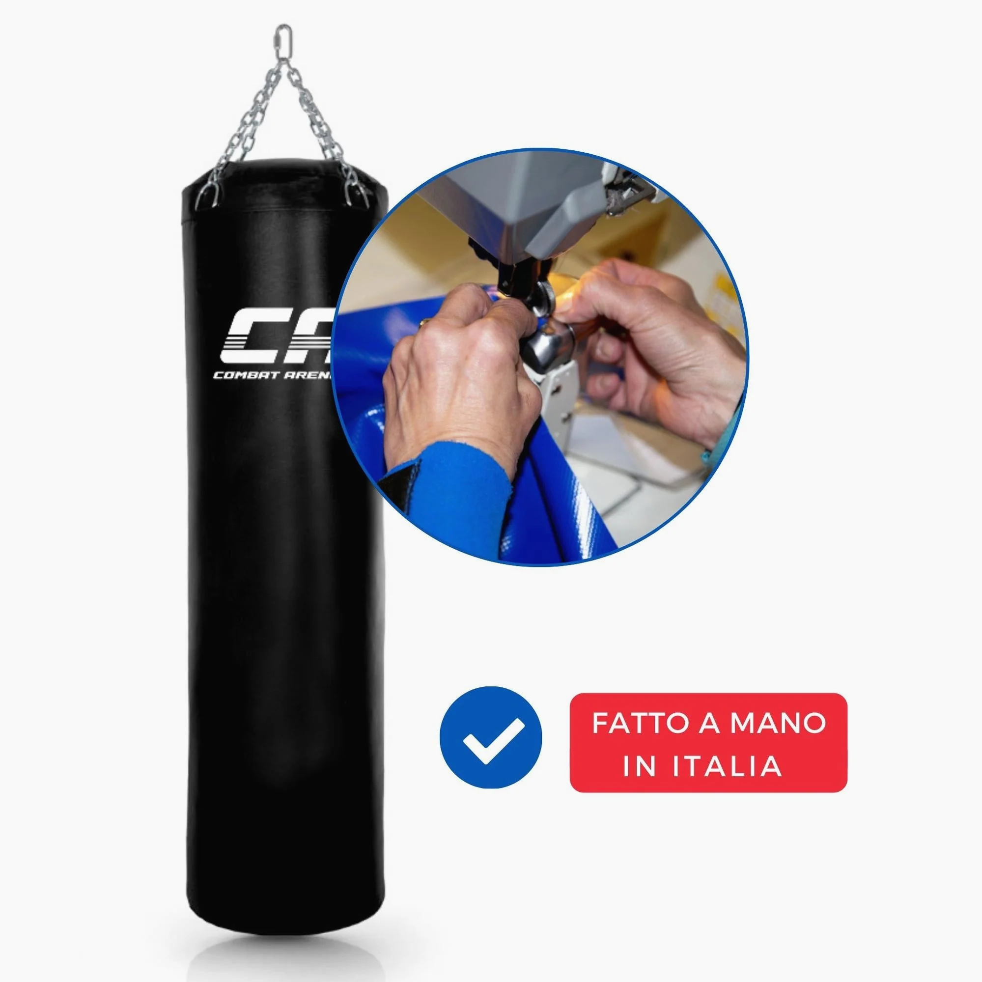Sac de frappe Combat Arena Entraînement PRO 30 Kg Noir  - Image 5
