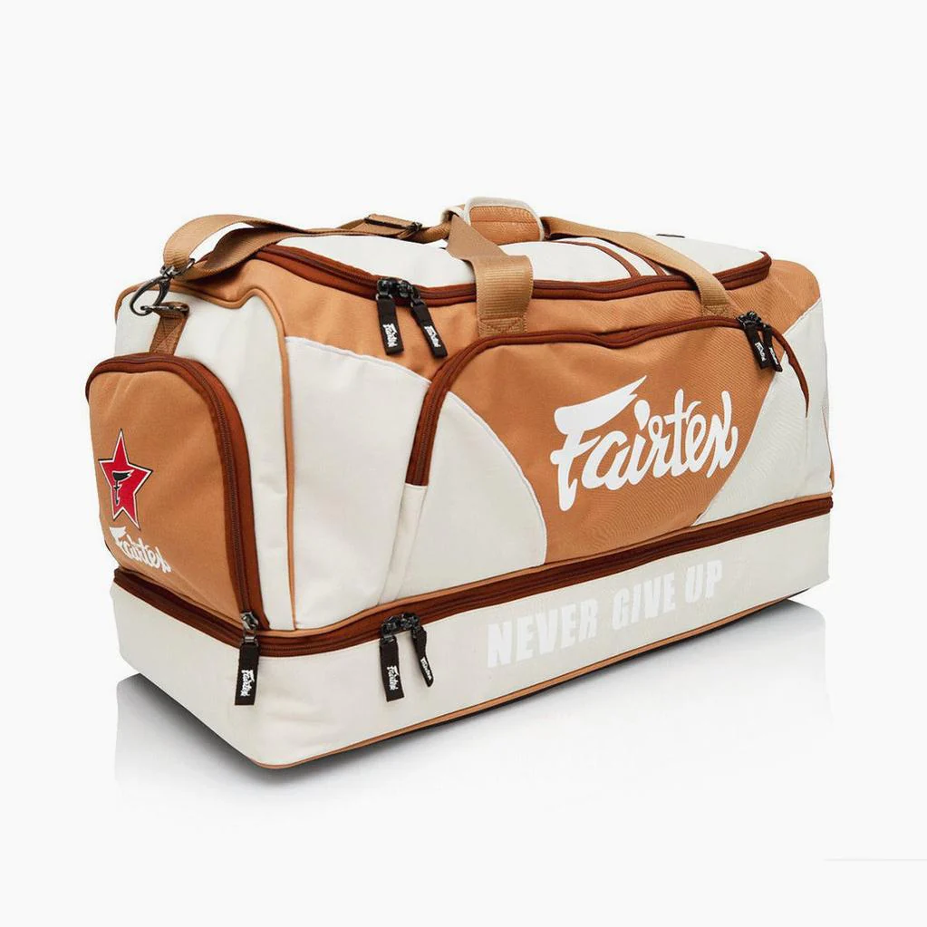 Sac de sport Fairtex BAG2 Kaki-orange 
