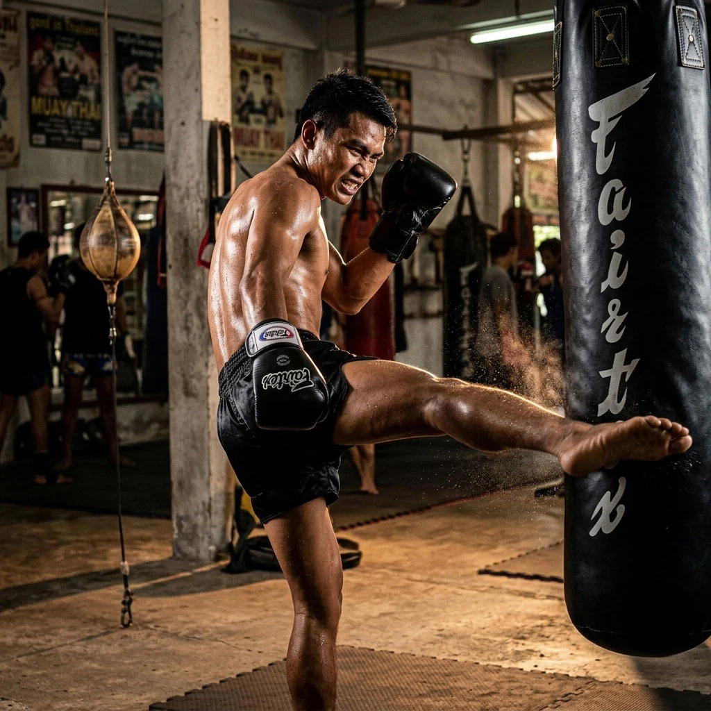 Sac Fairtex HB5 Noir 30 kg 120 cm Plein  - Image 4
