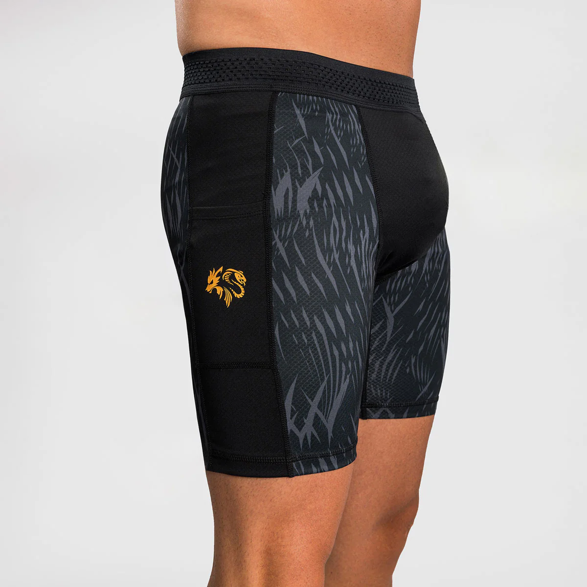 Shorts à compression Venum x Chimaev Wild Borz Noir  - Image 5