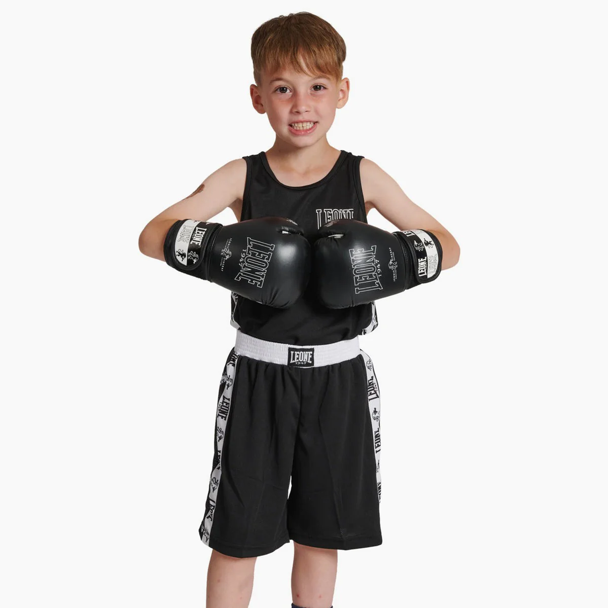 Shorts enfant boxe enfant Leone Iconic AB232J  - Image 10