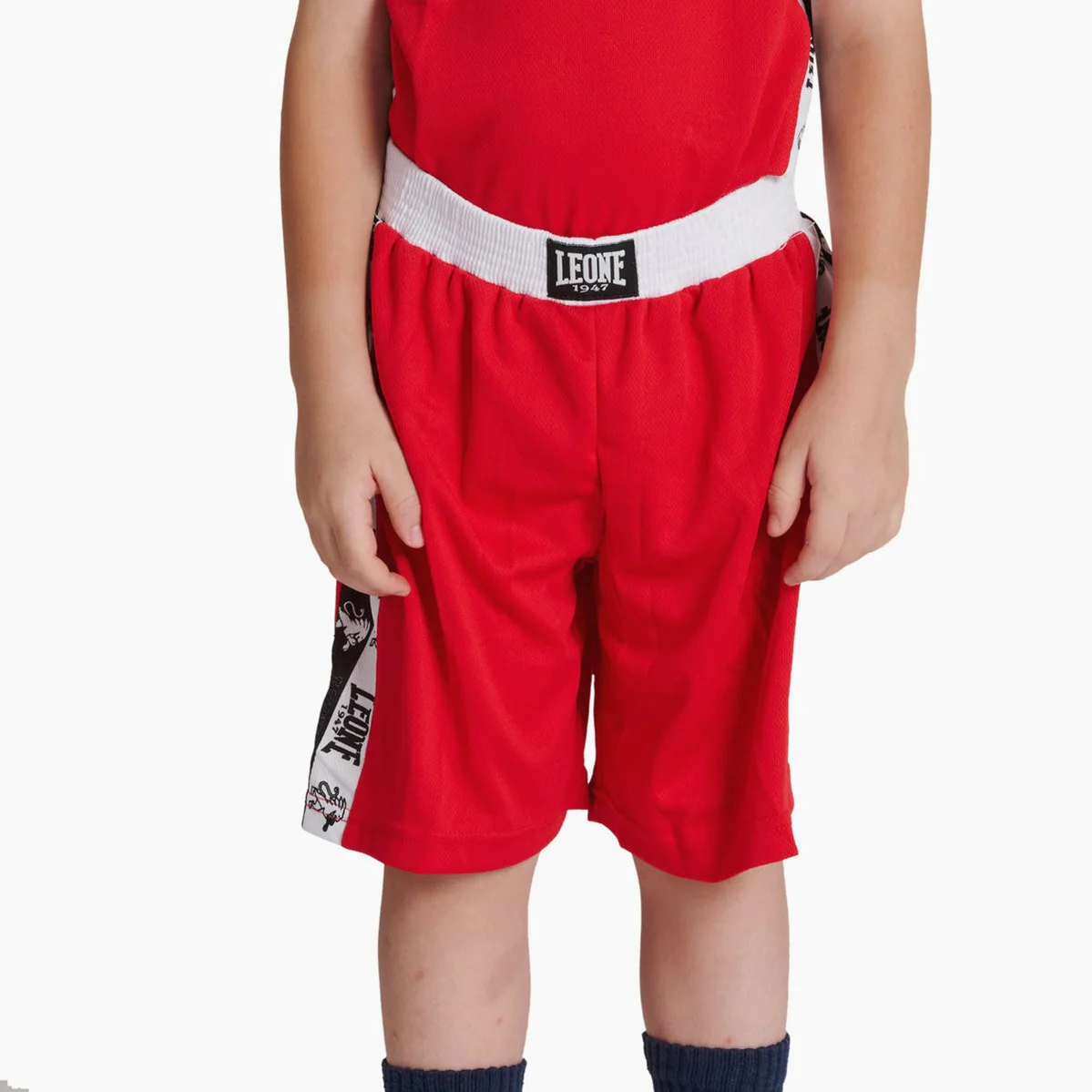 Shorts enfant boxe enfant Leone Iconic AB232J  - Image 16