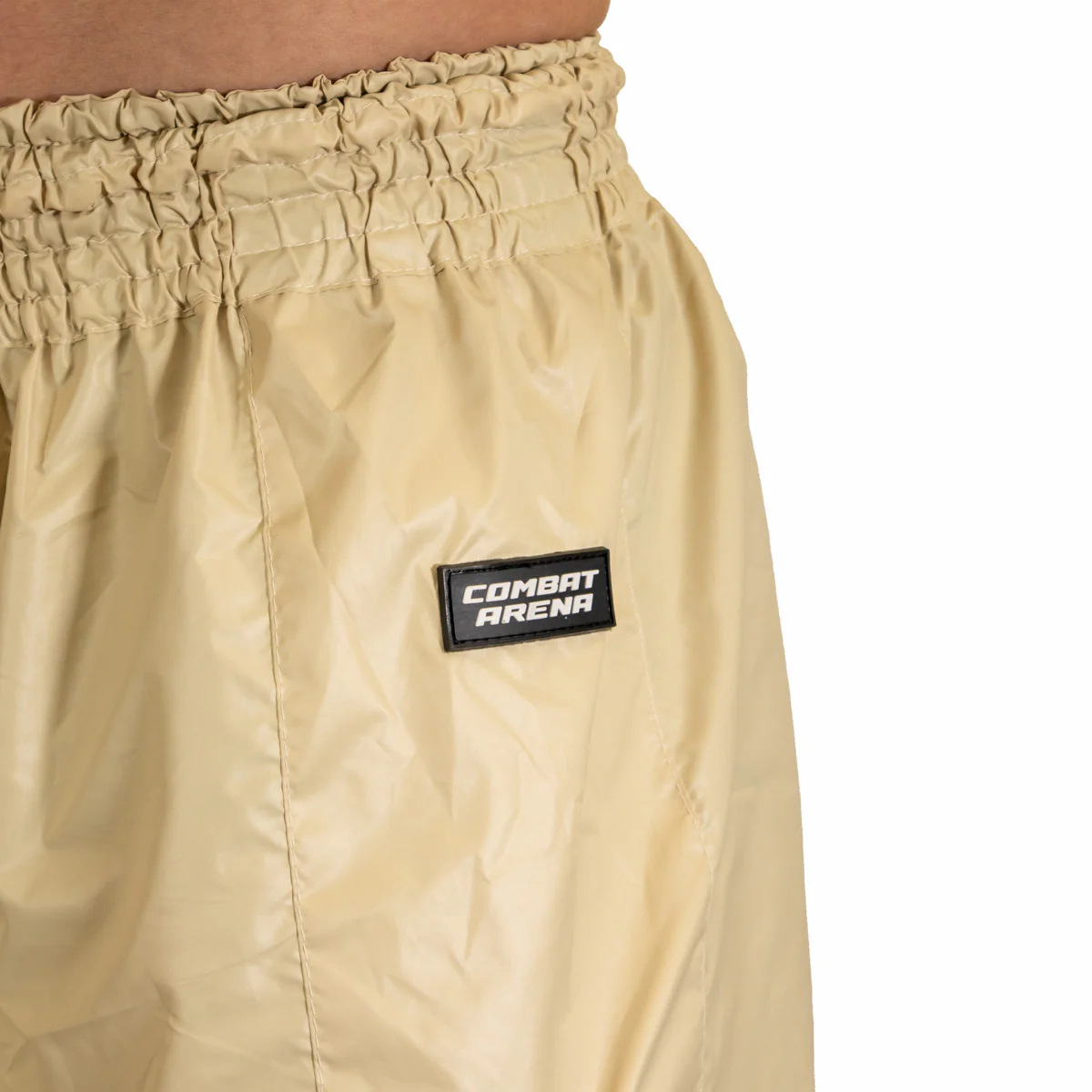 Shorts de kick-thai Combat Arena Light Tech Blanc crème - Image 14