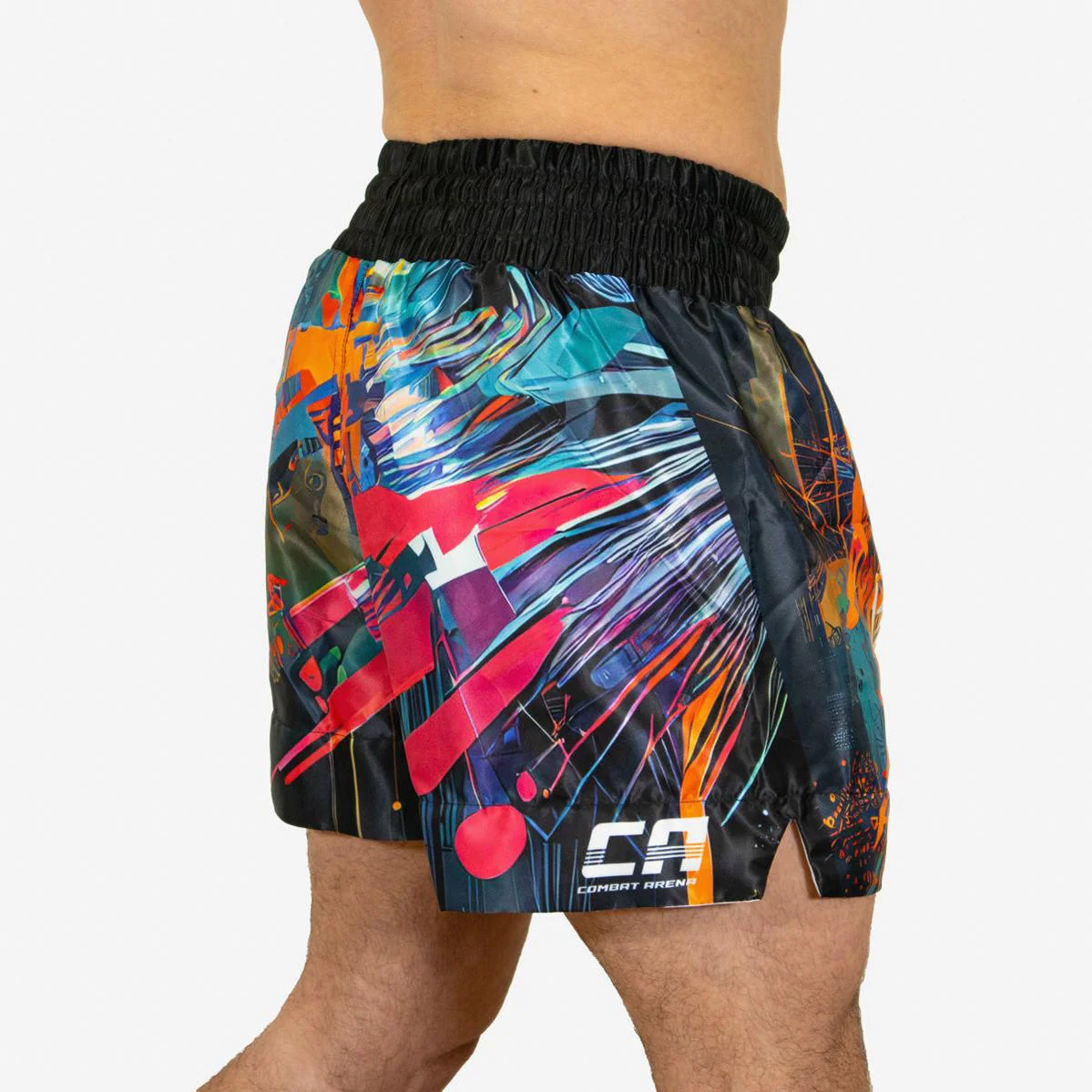 Shorts de kick-thai Combat Arena Tiger Blaze  - Image 6