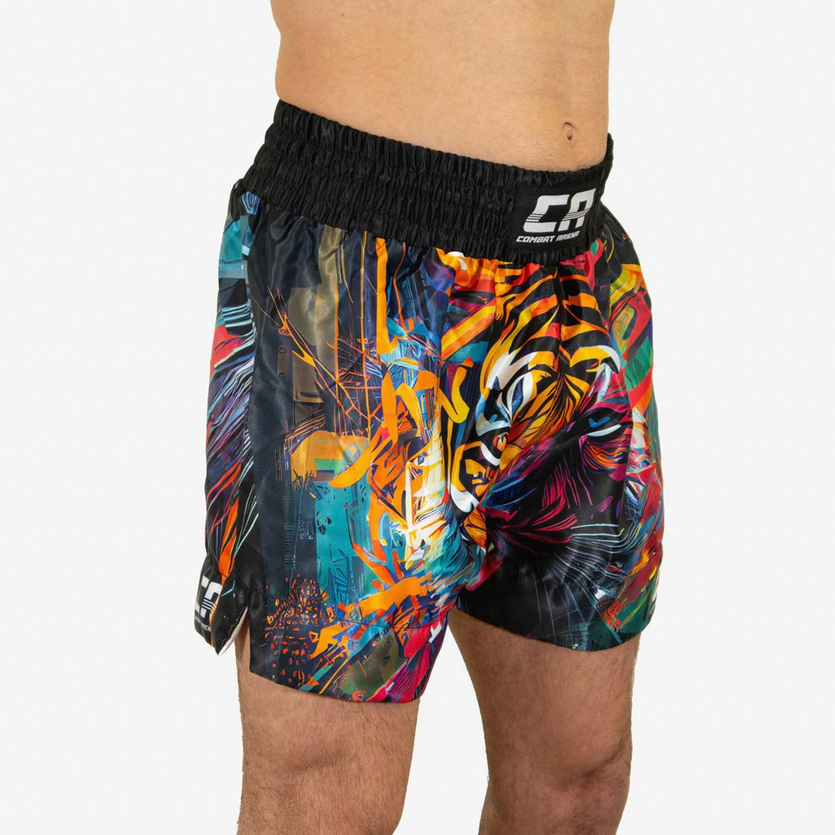 Shorts de kick-thai Combat Arena Tiger Blaze  - Image 8