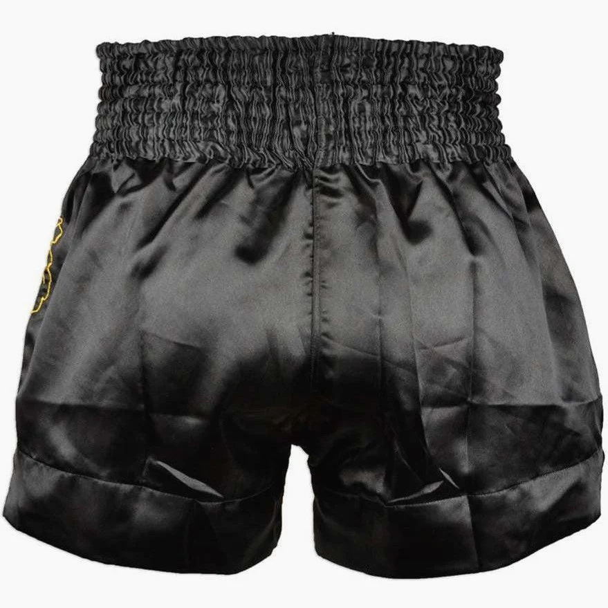 Shorts de kick-thai Fairtex BS0639 Ma Fortune Noir  - Image 4