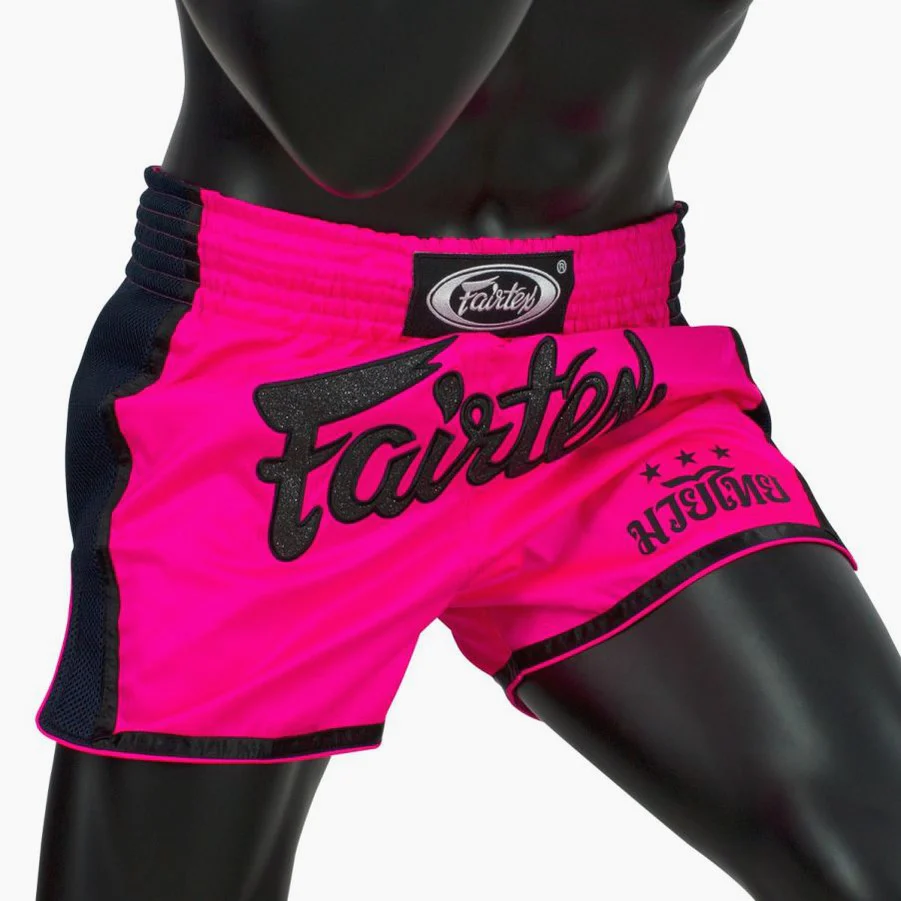 Shorts de kick-thai Fairtex BS1714 Rose  - Image 4