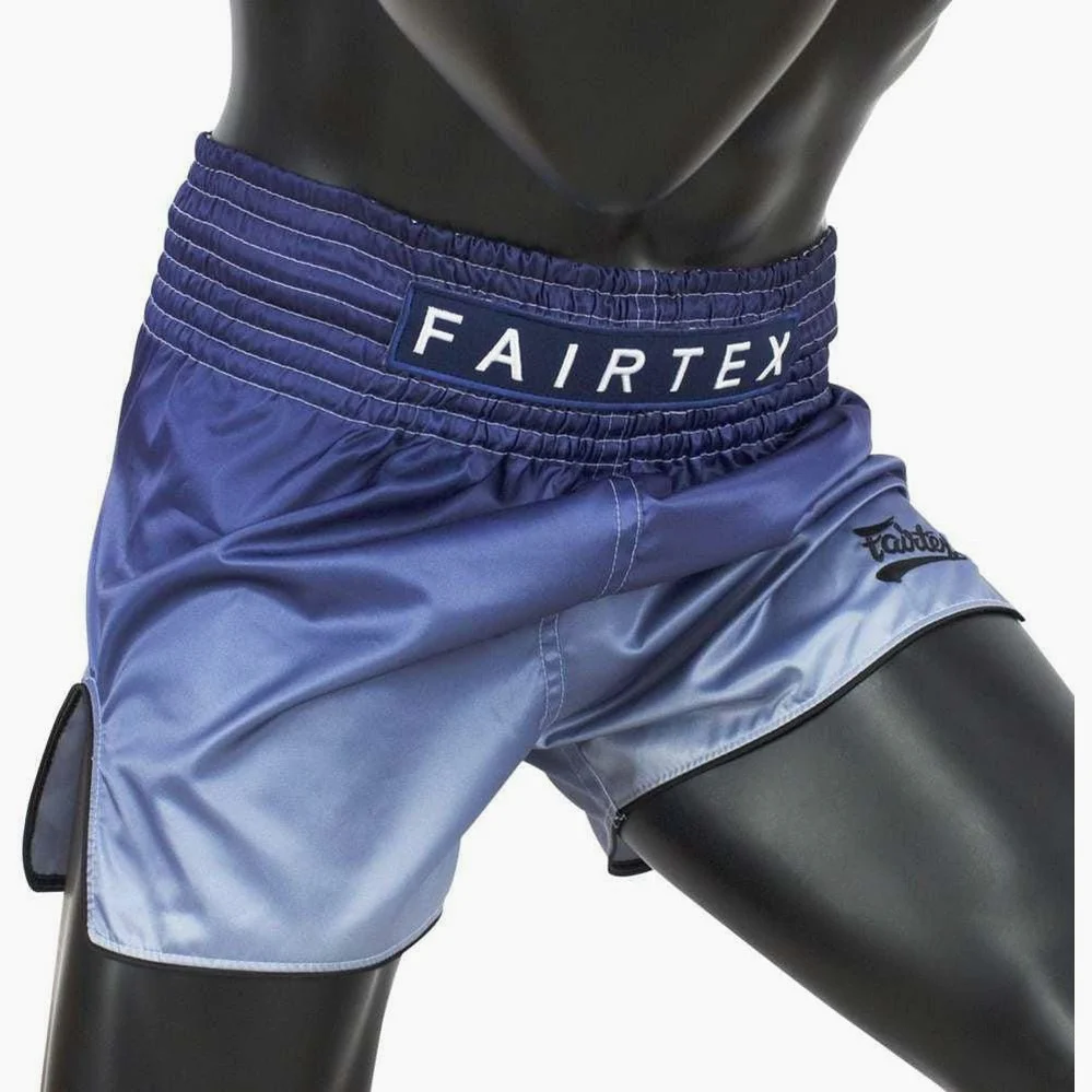 Shorts de kick-thai Fairtex BS1905 Dégradé Bleu  - Image 3