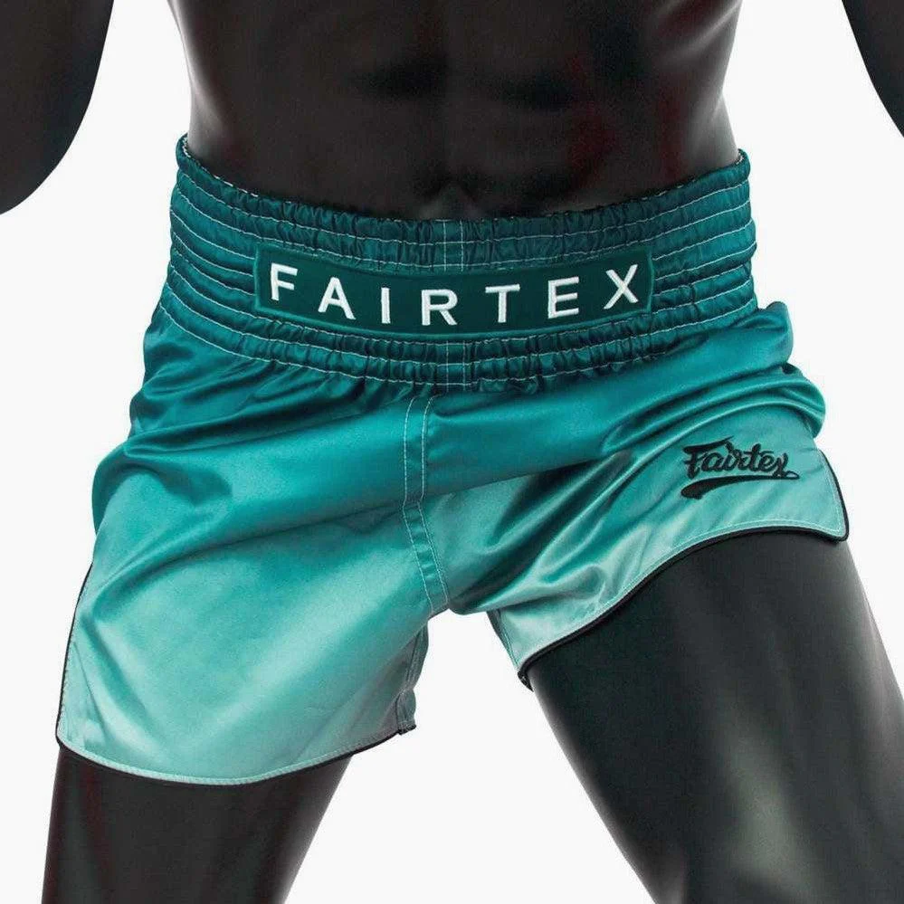 Shorts de kick-thai Fairtex BS1906 Fade Vert  - Image 2