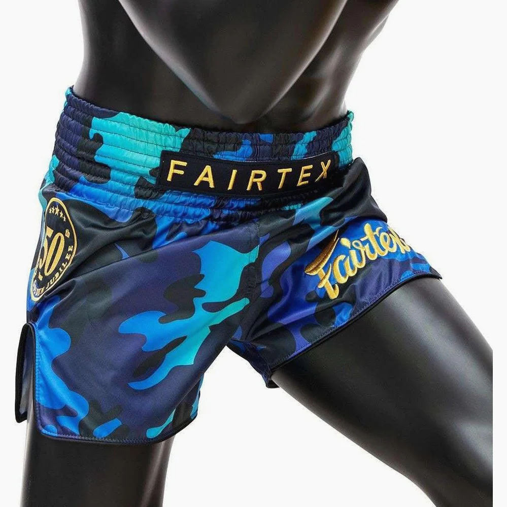 Shorts de kick-thai Fairtex BS1916 Lustré du Jubilé d'Or  - Image 5