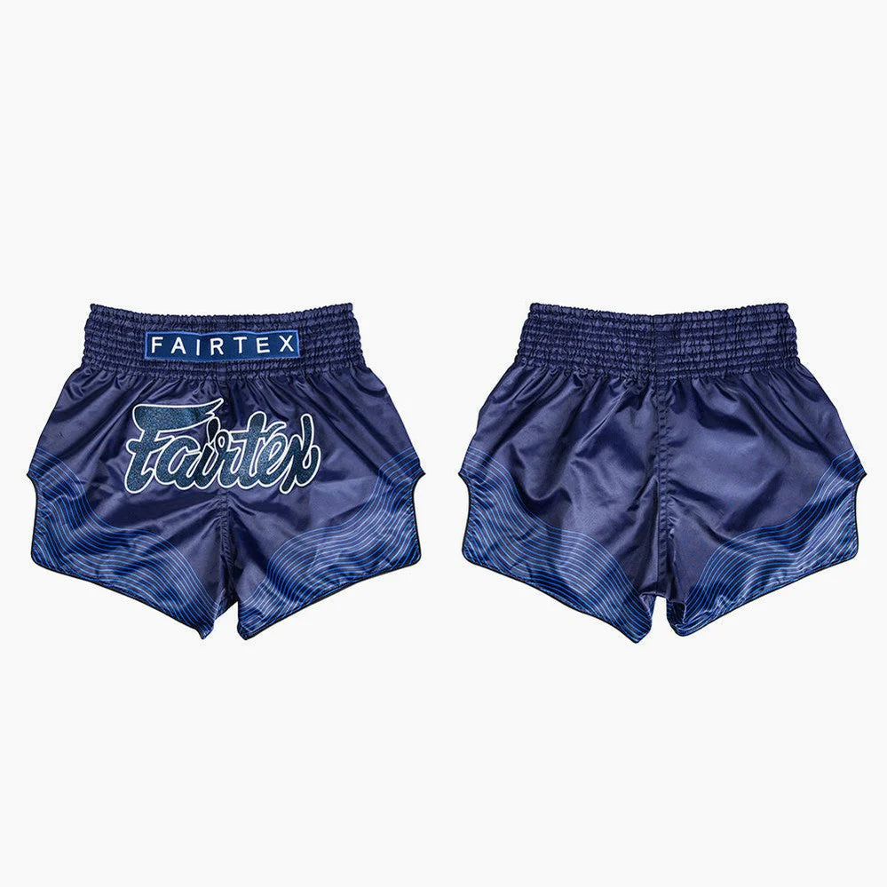 Shorts de kick-thai Fairtex BS1930 Blue Ocean  - Image 3