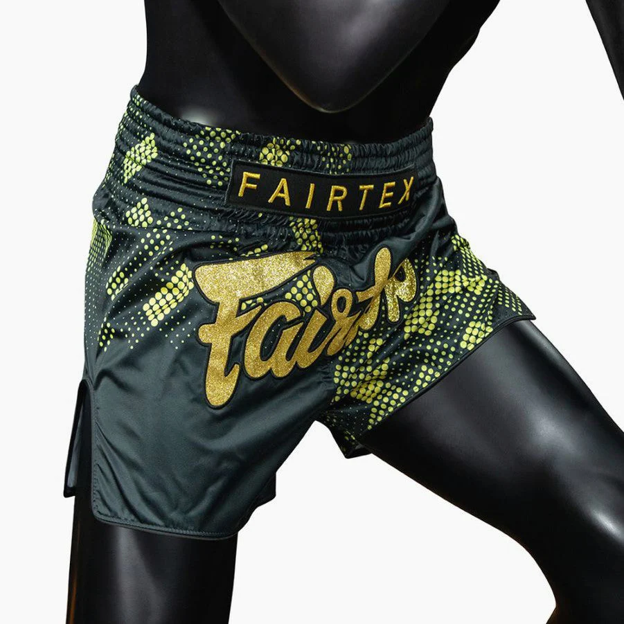 Shorts de kick-thai Fairtex BS1931 Heart of Gold  - Image 4