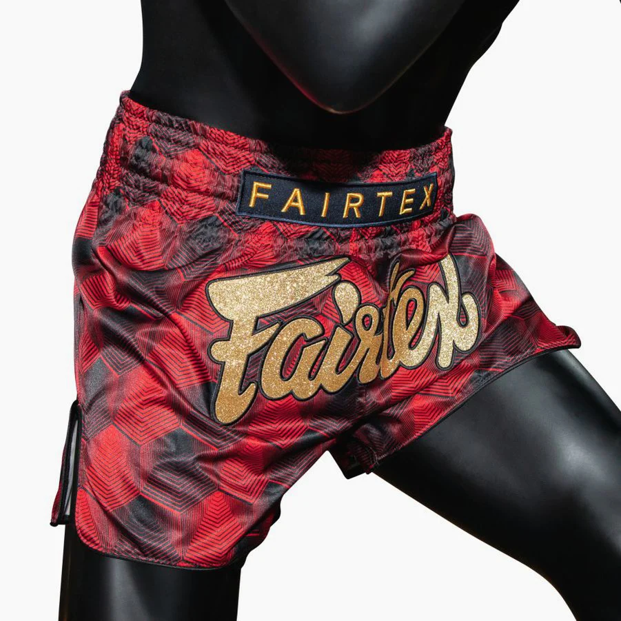 Shorts de kick-thai Fairtex BS1919 Prisme de Feu  - Image 3