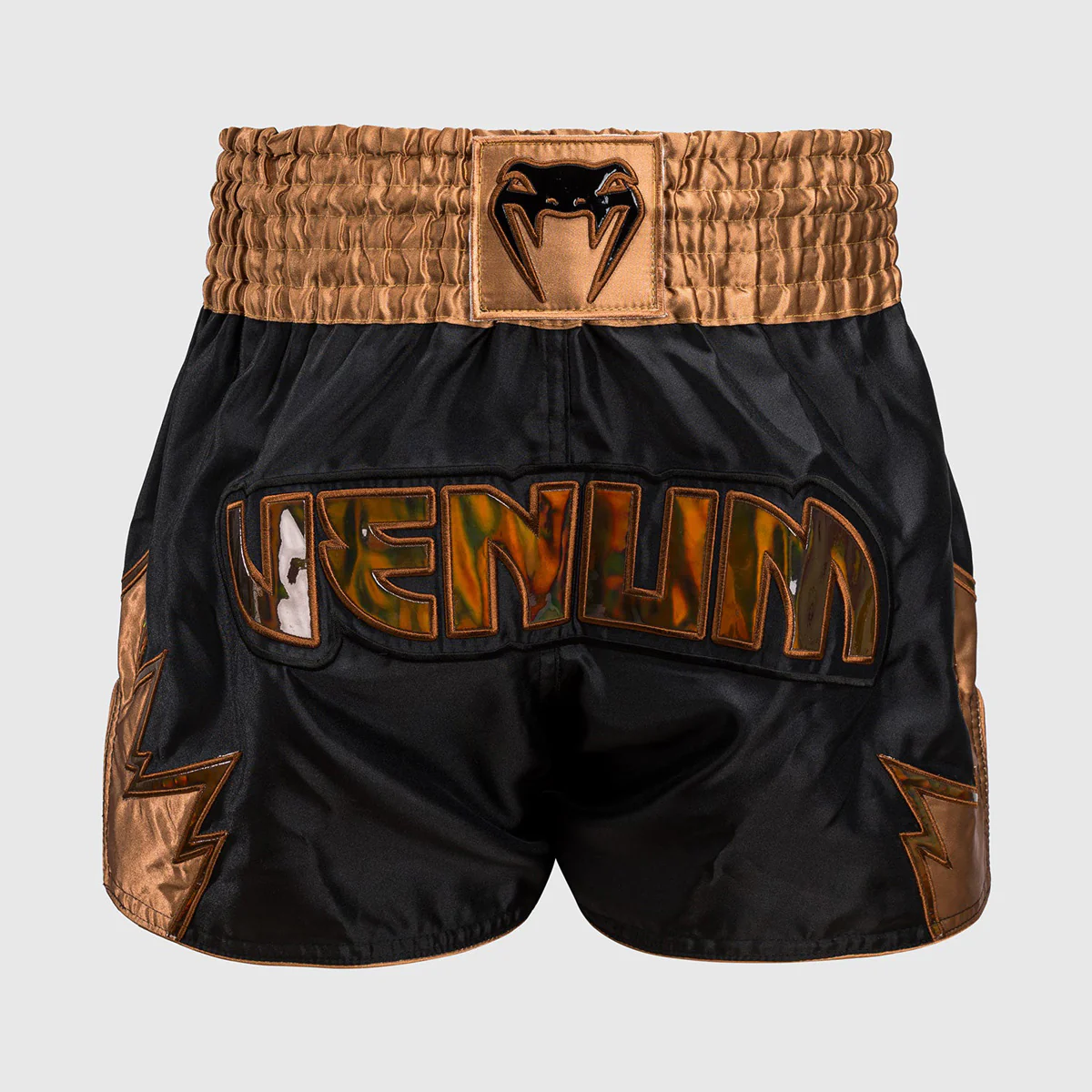 Shorts de kick-thai Venum Enfer Noir-bronze 