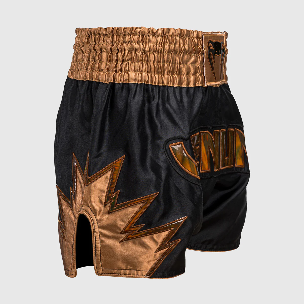 Shorts de kick-thai Venum Enfer Noir-bronze  - Image 2
