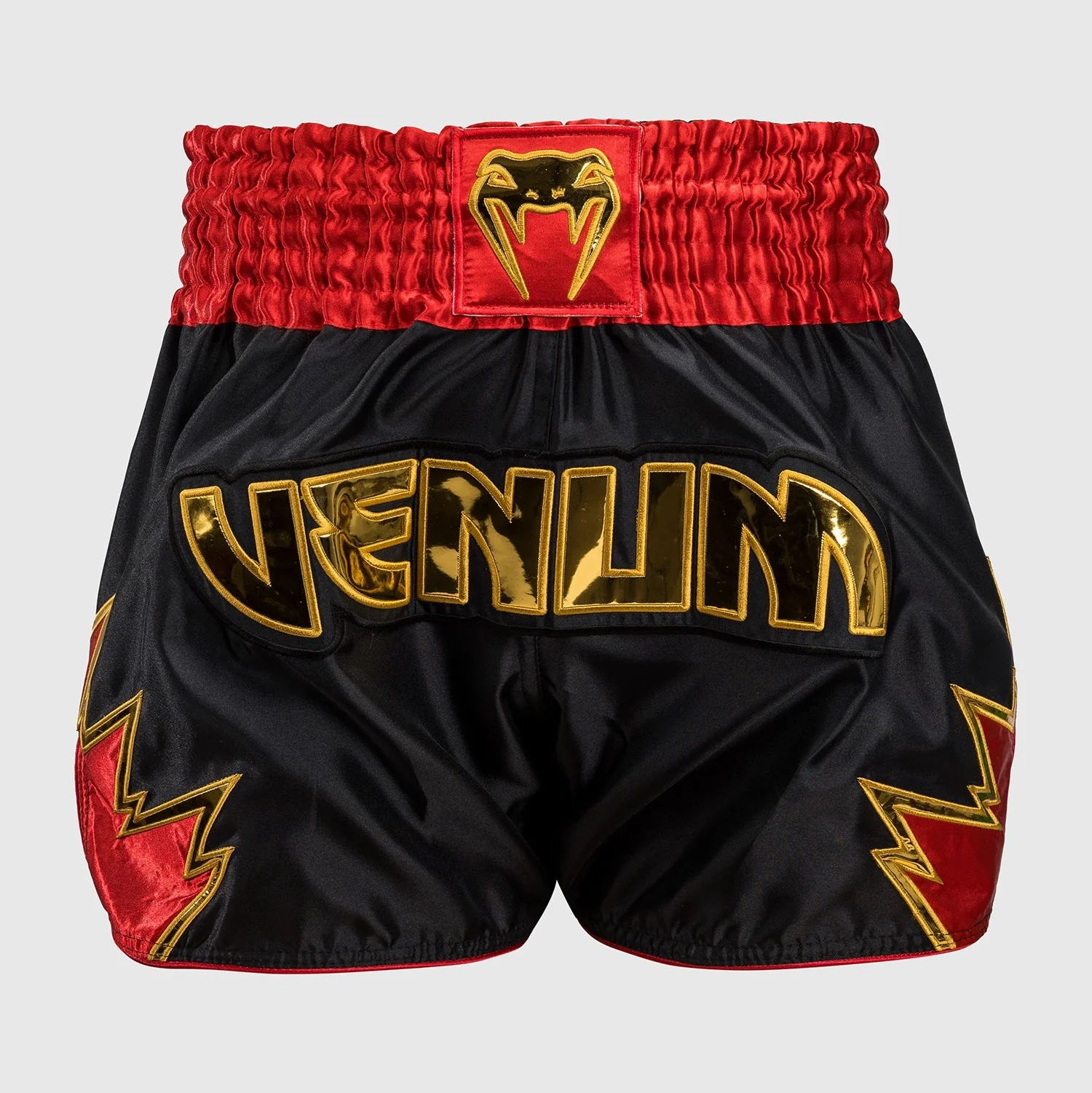 Shorts de kick-thai Venum Enfer Noir-or-rouge 