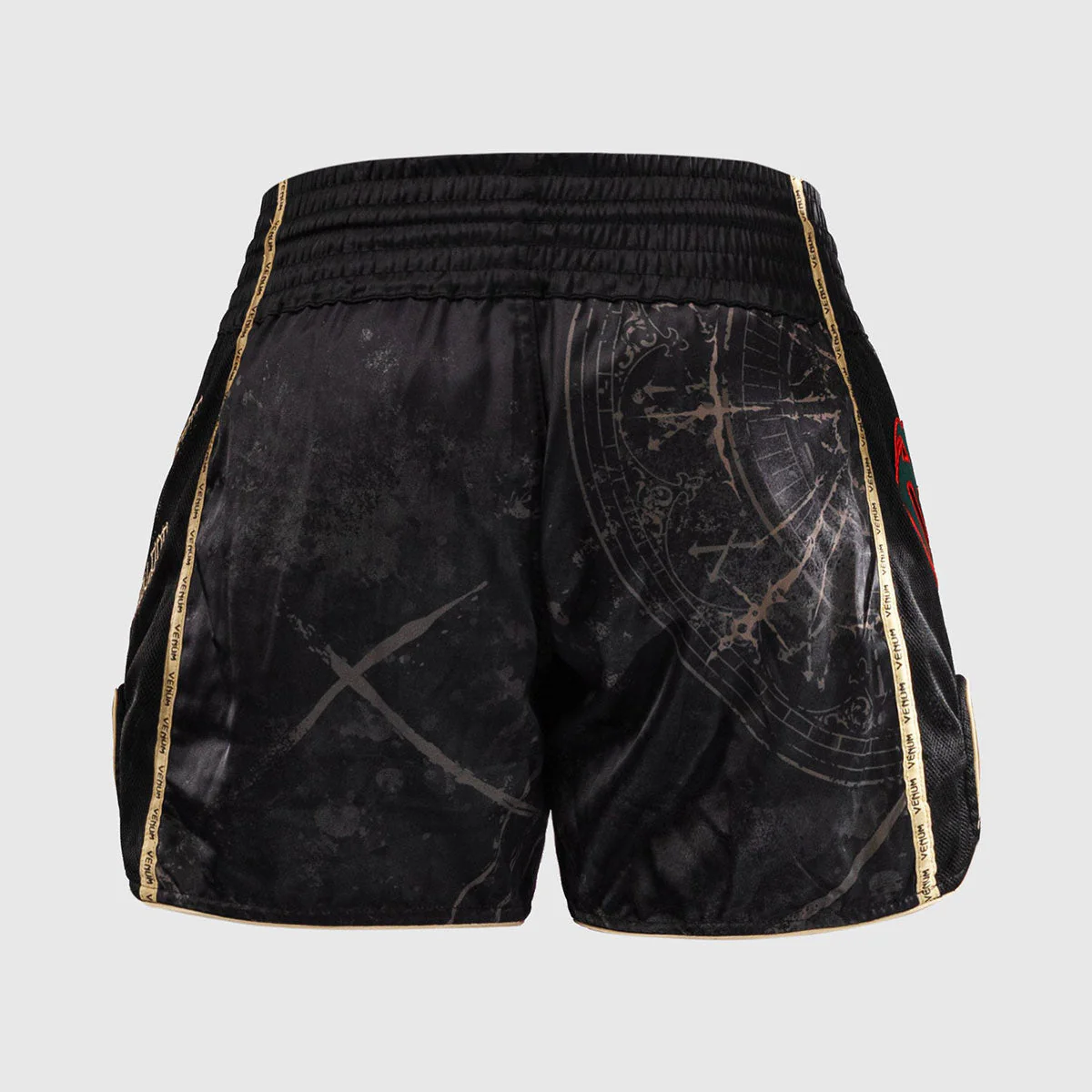 Shorts de kick-thai Venum Santa Muerte 5.0 Noir-Or  - Image 3