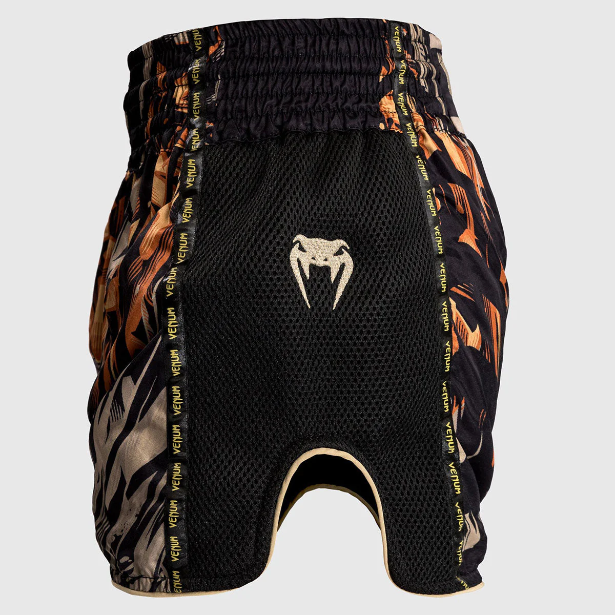 Shorts de kick-thai Venum Tigre Noire Orange  - Image 4