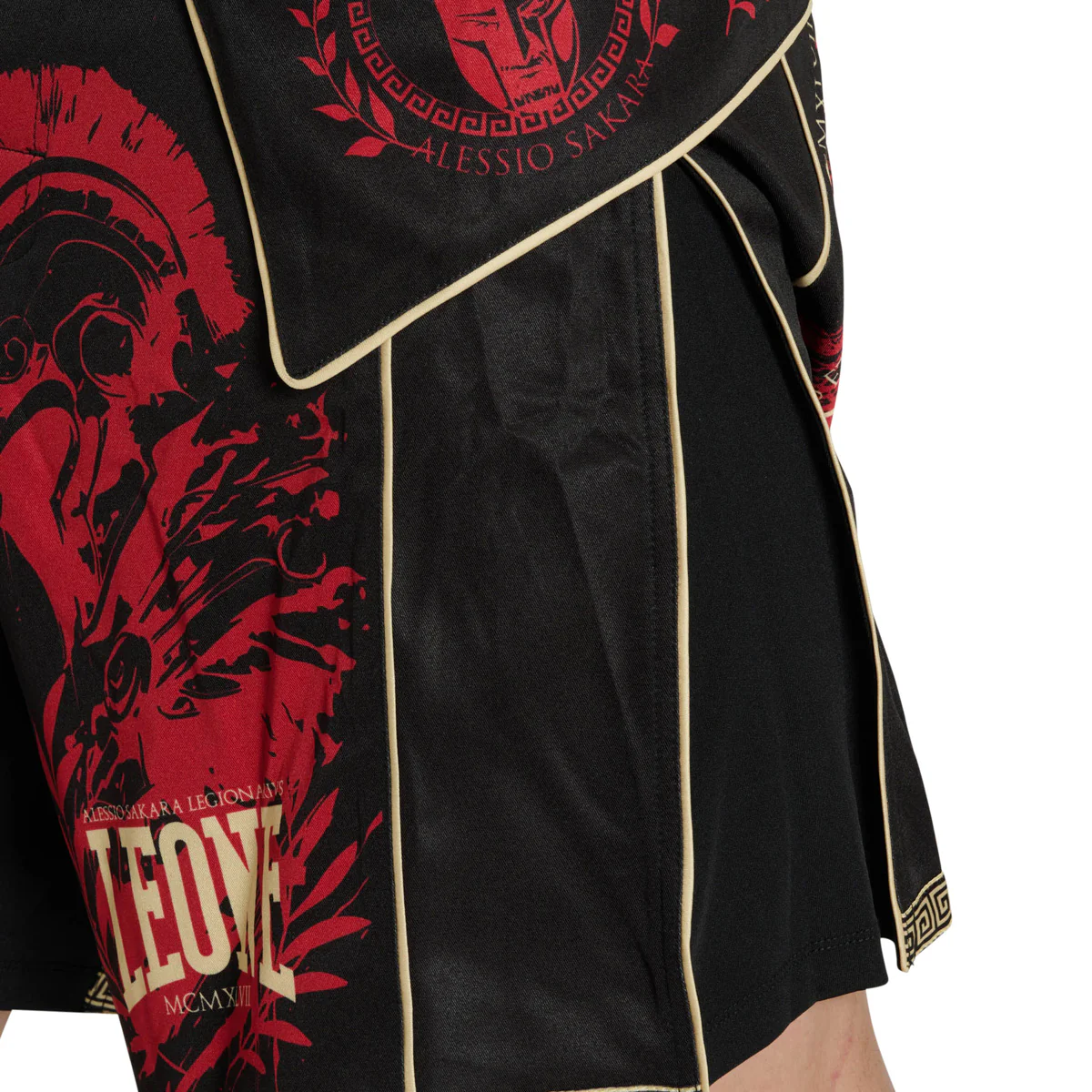 Shorts de MMA Leone Legionarivs AB789 Noir  - Image 6
