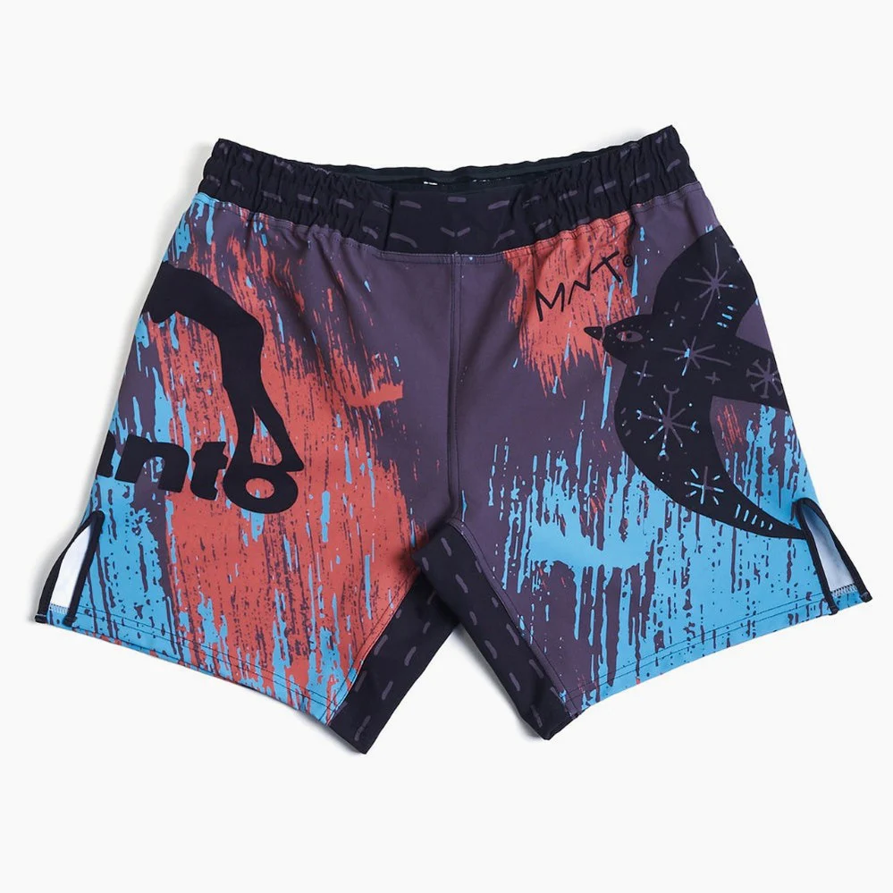 Shorts de MMA Manto Livings multicolores 