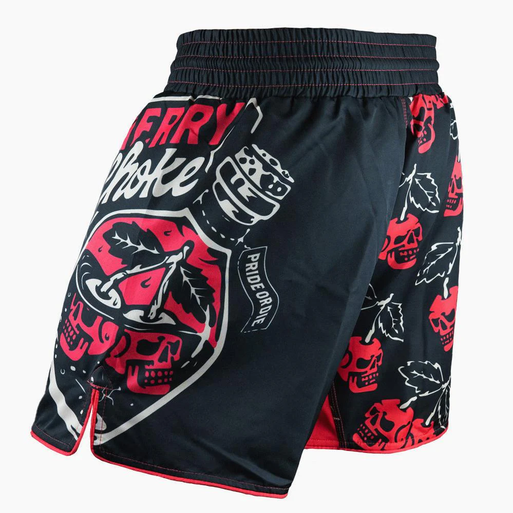 Shorts de MMA Pride or Die Cherry Choke  - Image 3