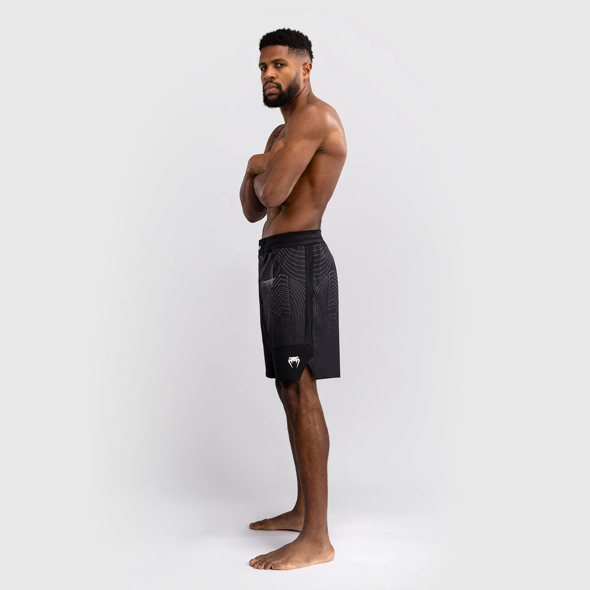 Shorts de MMA Venum G-Fit Air Noir-beige  - Image 2