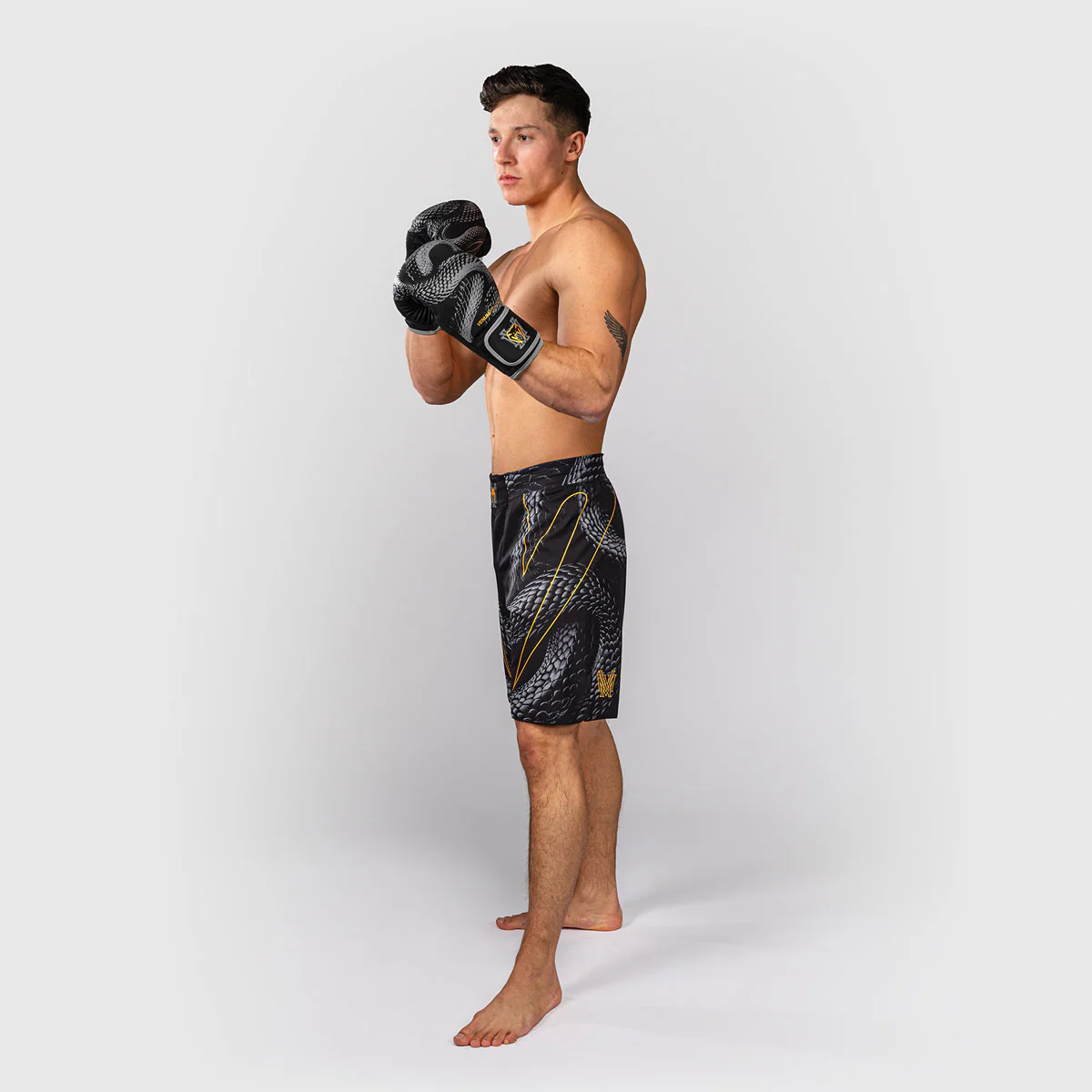 Shorts de MMA Venum Matupa Noir-gris - Image 4